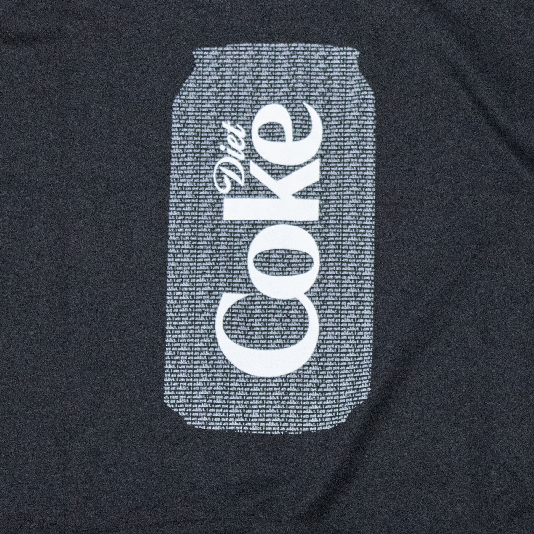 Vintage Y2K 2000's Social Drinking Meme Diet Coke Promo Black Tee Size US L / EU 52-54 / 3 - 7 Thumbnail