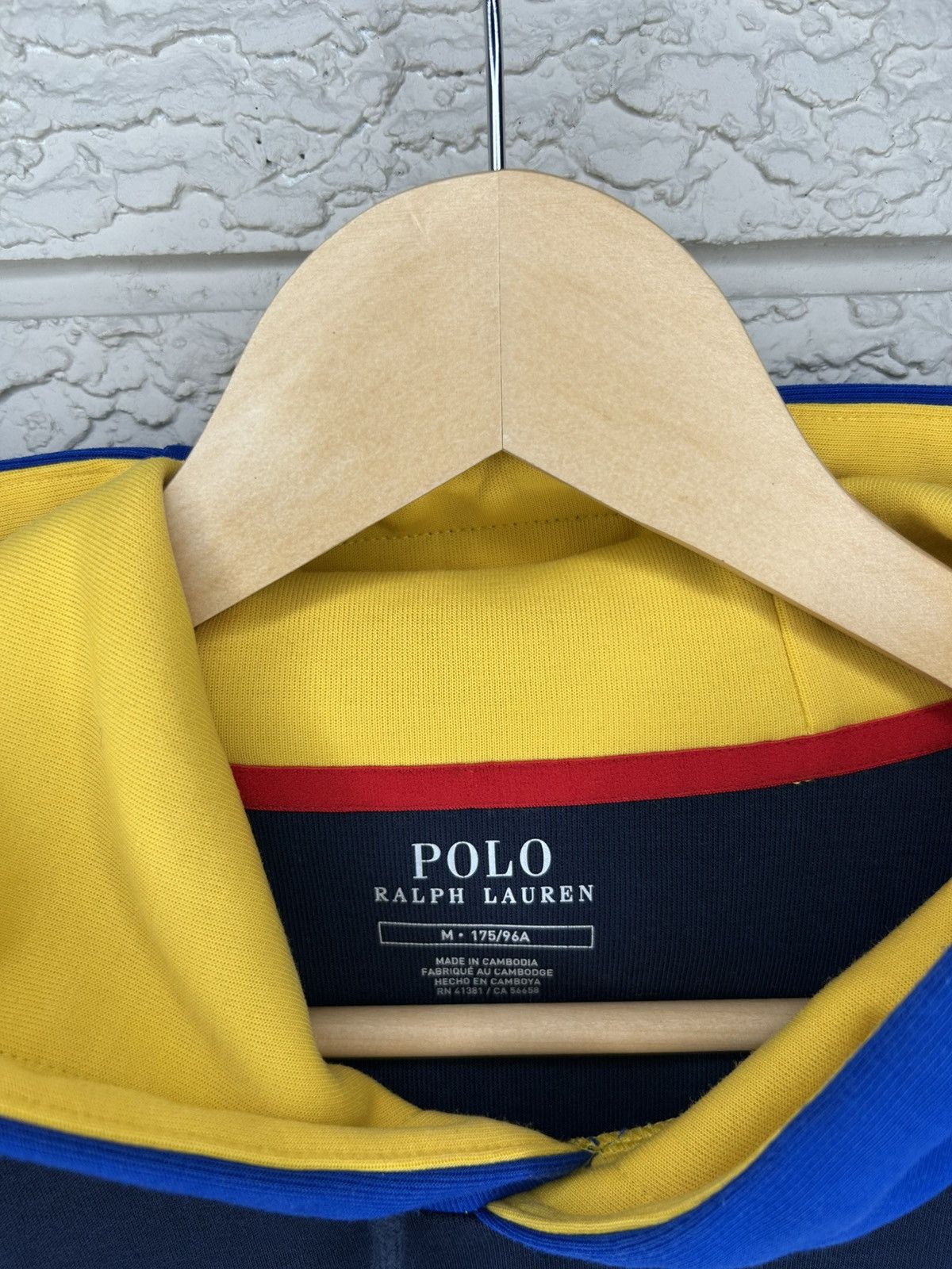 Polo Ralph Lauren Polo Ralph Lauren Color Block Logo Hoodie Size US M / EU 48-50 / 2 - 6 Thumbnail