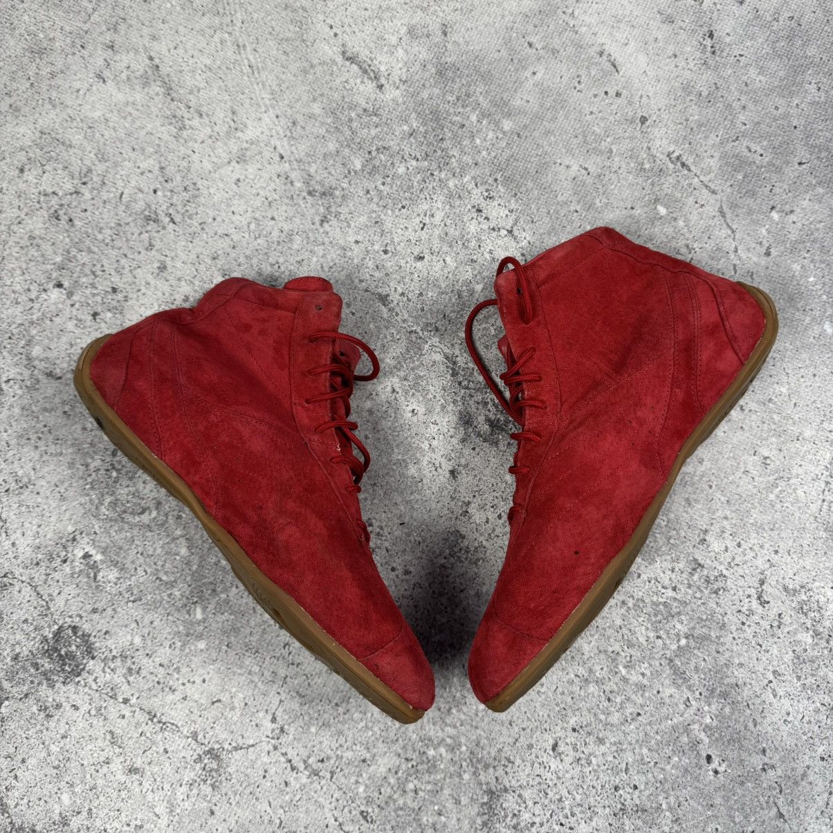 Vintage Puma Y2K Speedcat Suede High Boxing Sneakers