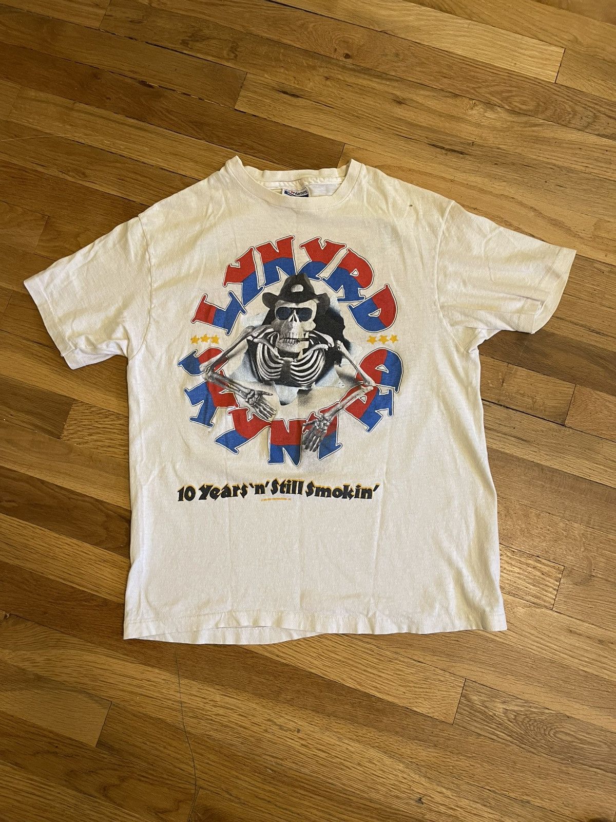 Vintage Vintage 1988 Lynyrd Skynyrd 10 Years N Still Smokin’ Size US L / EU 52-54 / 3 - 1 Thumbnail
