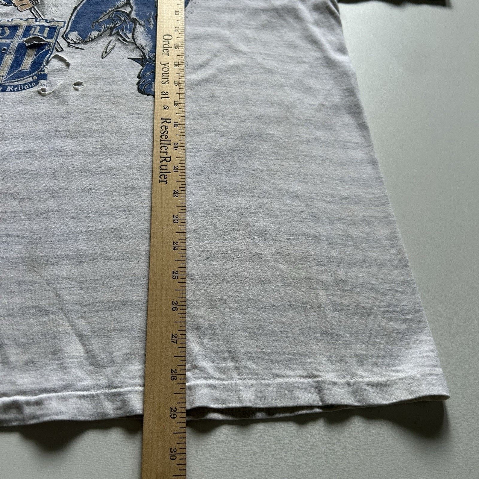 NCAA Vintage Duke University Blue Devils T-Shirt XXL 90s NCAA Size US XXL / EU 58 / 5 - 4 Thumbnail