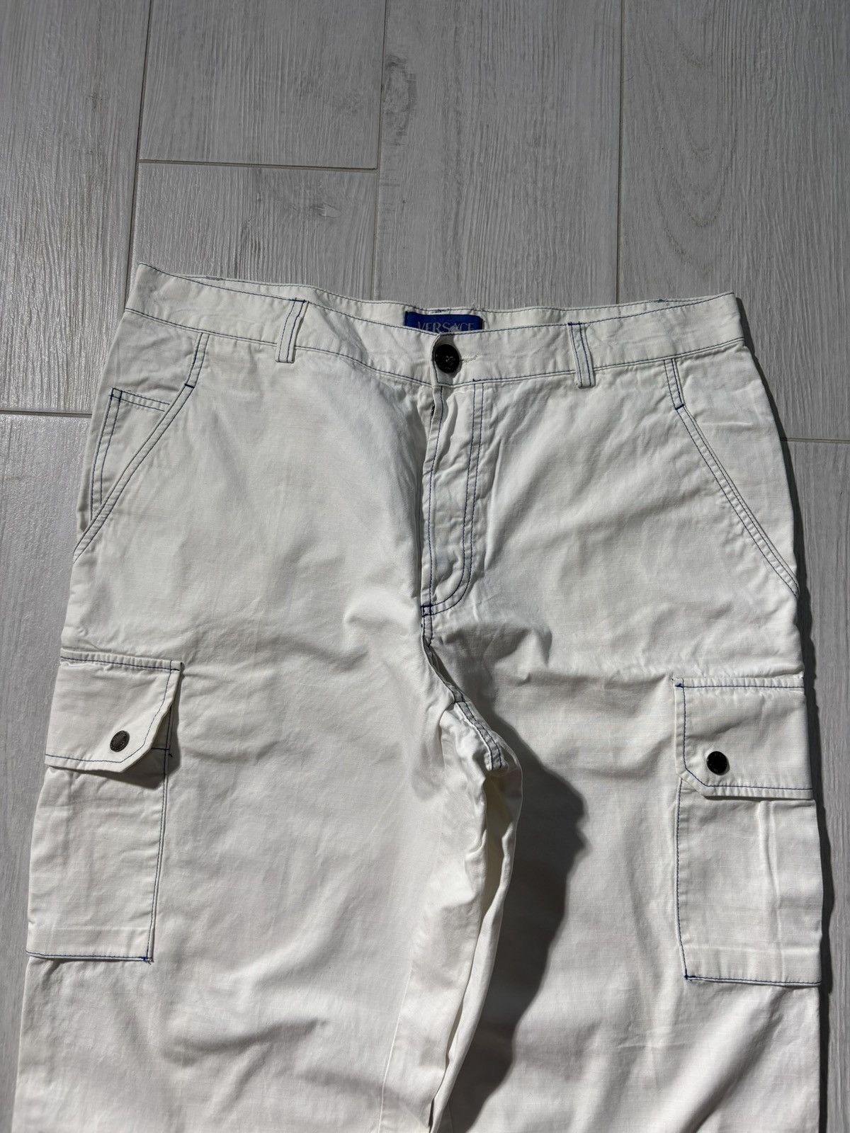 Versace Jeans Couture Versace Jeans Couture Cargo Pants Straight Blue Label Size US 34 / EU 50 - 8 Thumbnail