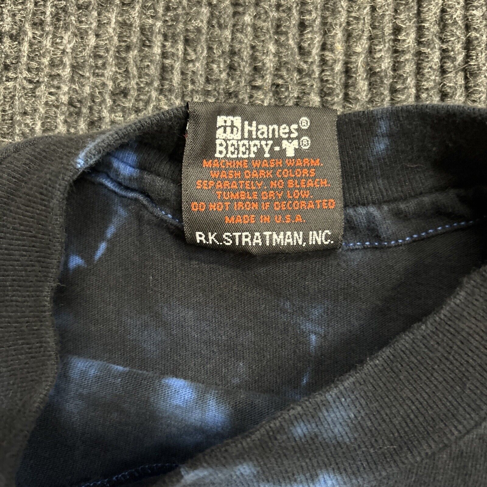Harley Davidson Harley Davidson Shirt Tie Dye Blue Seattle Single Stitch Size US L / EU 52-54 / 3 - 4 Thumbnail