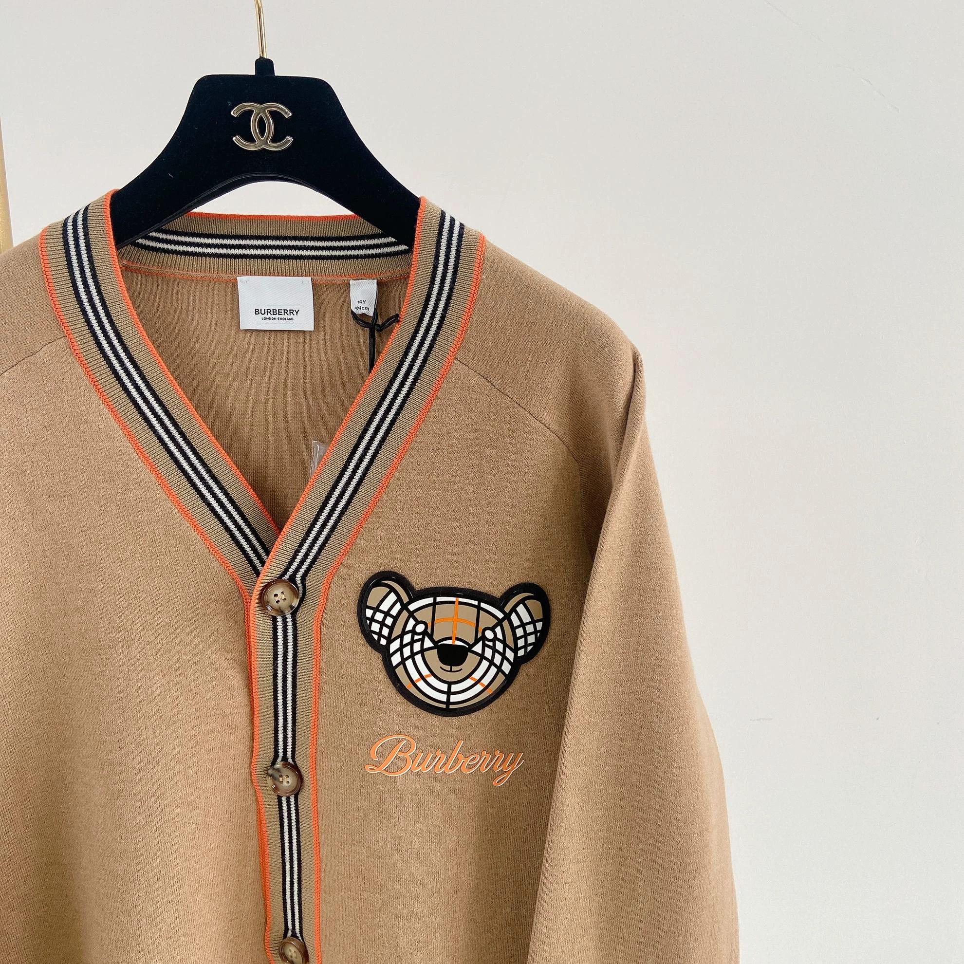 Burberry Burberry Bear Knit Cardigan 14Y Tagged 8997 Size XS / US 0-2 / IT 36-38 - 4 Thumbnail