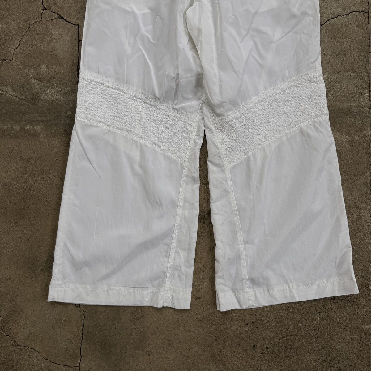 Versace × Vintage Vintage Versace Sport White Nylon Track Bridge Pants Size 32" / US 10 / IT 46 - 7 Thumbnail