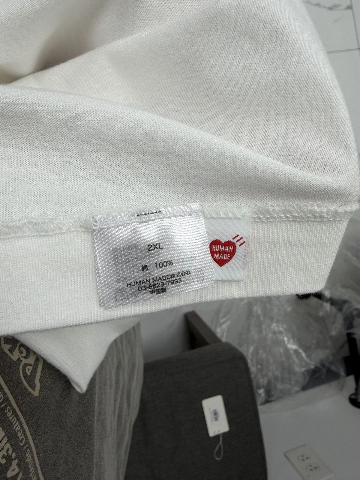 Human Made Human Made Daily Tee 10/14/2025 "Red" Size US XXL / EU 58 / 5 - 4 Thumbnail