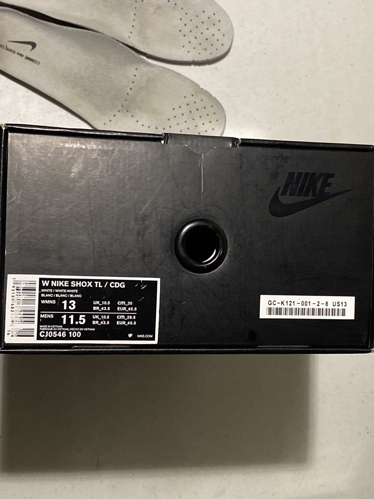 Comme des Garcons × Nike W NIKE SHOX TL / CDG Size US 11.5 / EU 44-45 - 8 Thumbnail