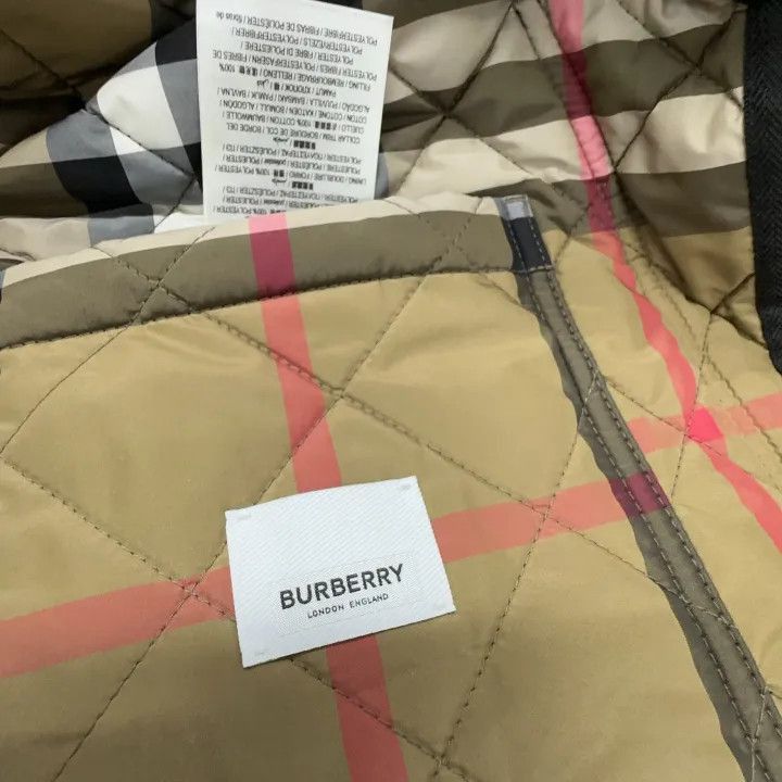 Burberry Burberry Burberry Classic Black Diamond Quilted Coat-2507 Size US M / EU 48-50 / 2 - 4 Thumbnail
