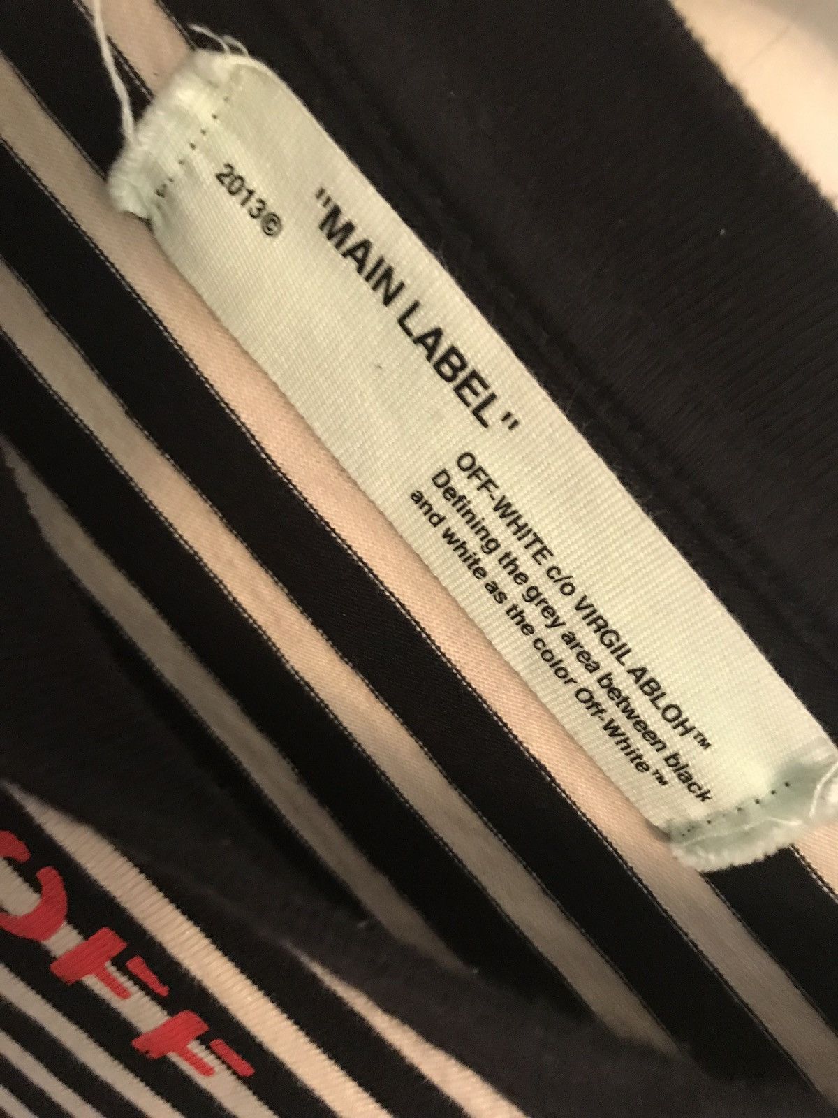 Off-White Off White Mirror Mirror Long Sleeve Size US XS / EU 42 / 0 - 4 Thumbnail