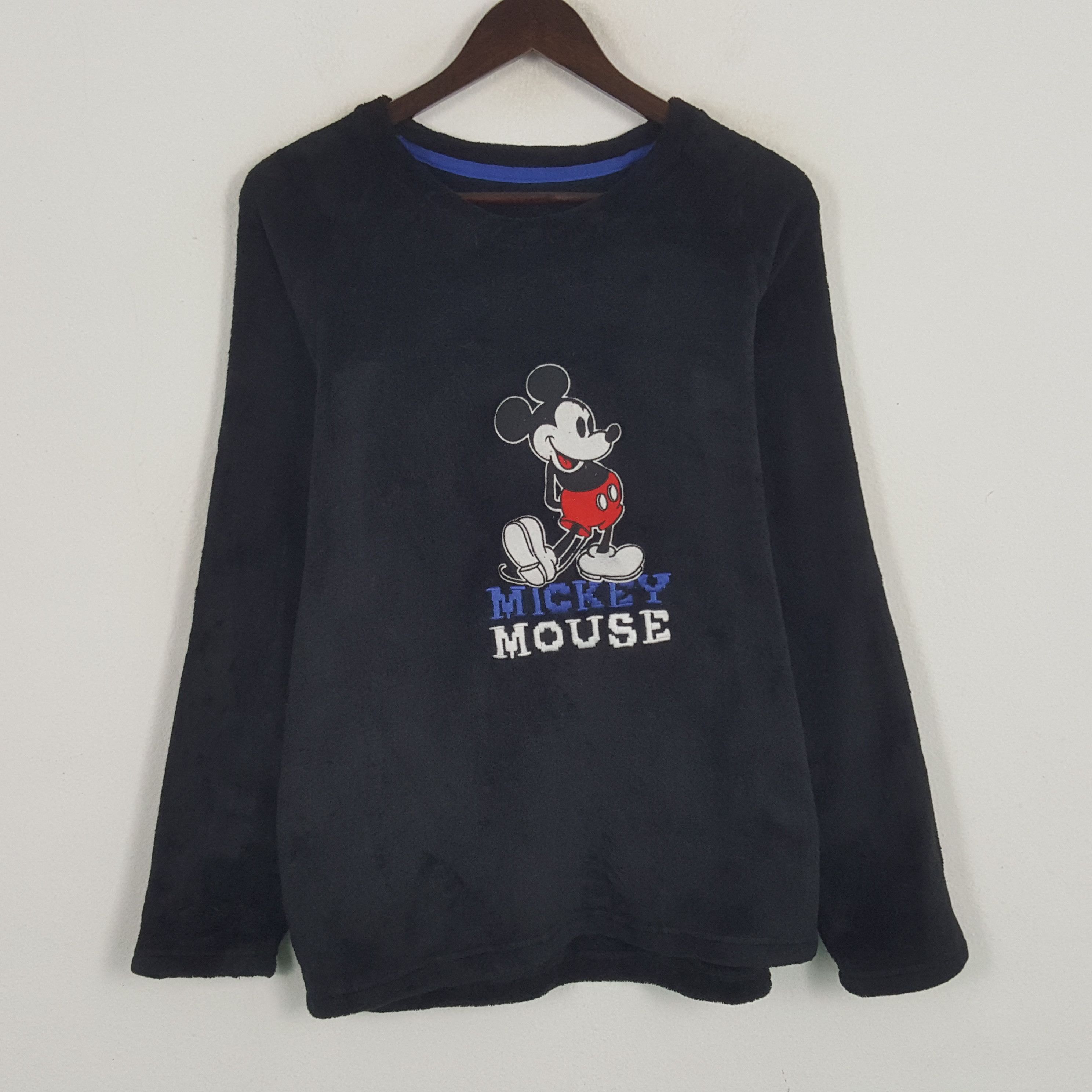GU × Mickey Mouse × Vintage Vintage GU X Mickey Mouse Fleece Sweatshirt Size US M / EU 48-50 / 2 - 1 Thumbnail
