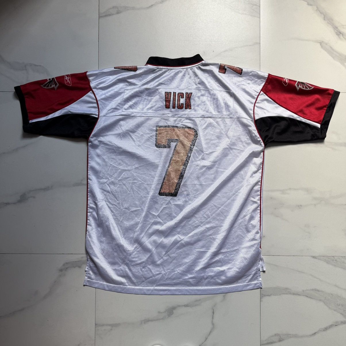 Reebok Vintage Y2K Michael Vick Falcons Jersey Size US XL / EU 56 / 4 - 3 Thumbnail
