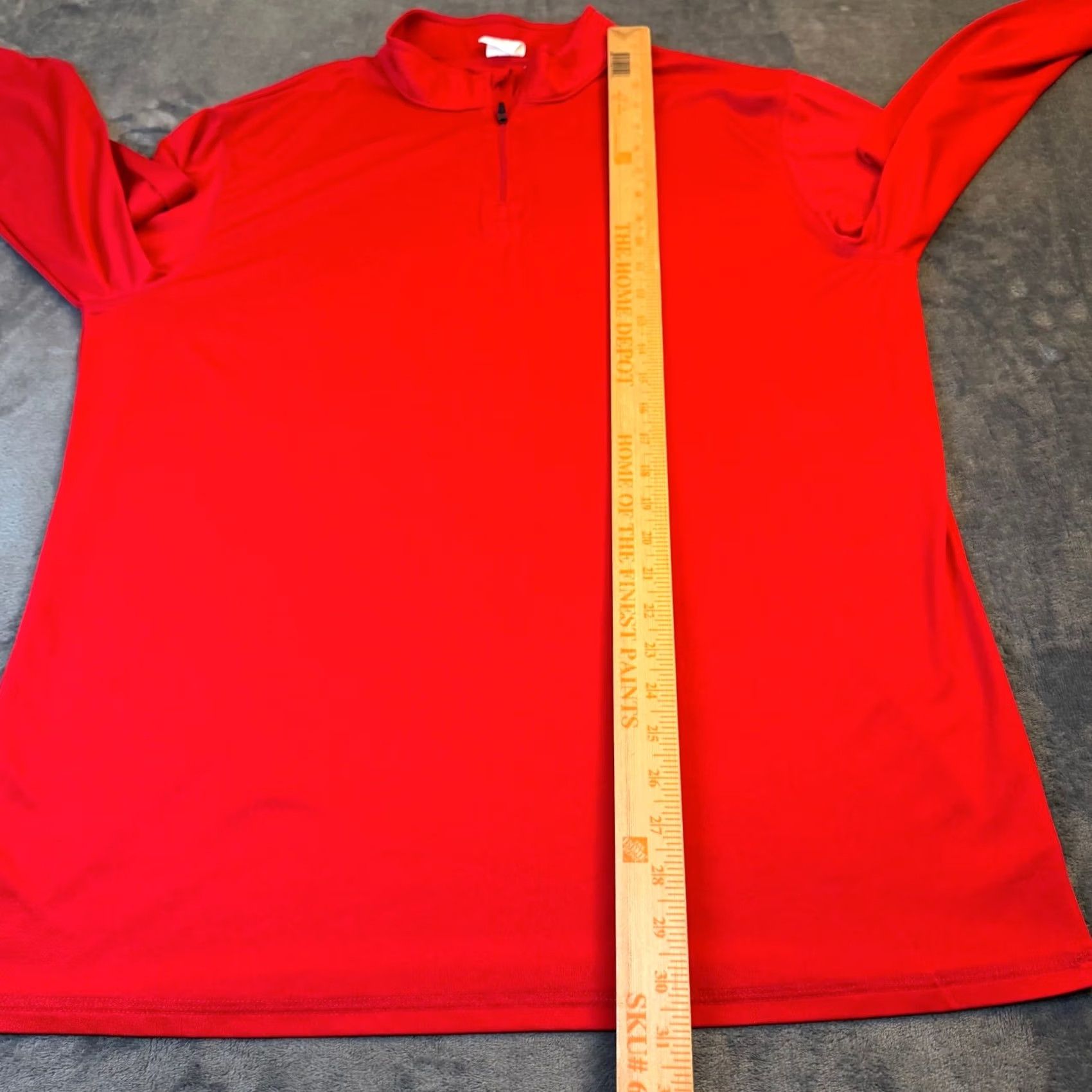 Augusta Sportswear Augusta Sportswear Quarter Zip Pullover Mens XL Red Moisture Management Size US XL / EU 56 / 4 - 7 Thumbnail