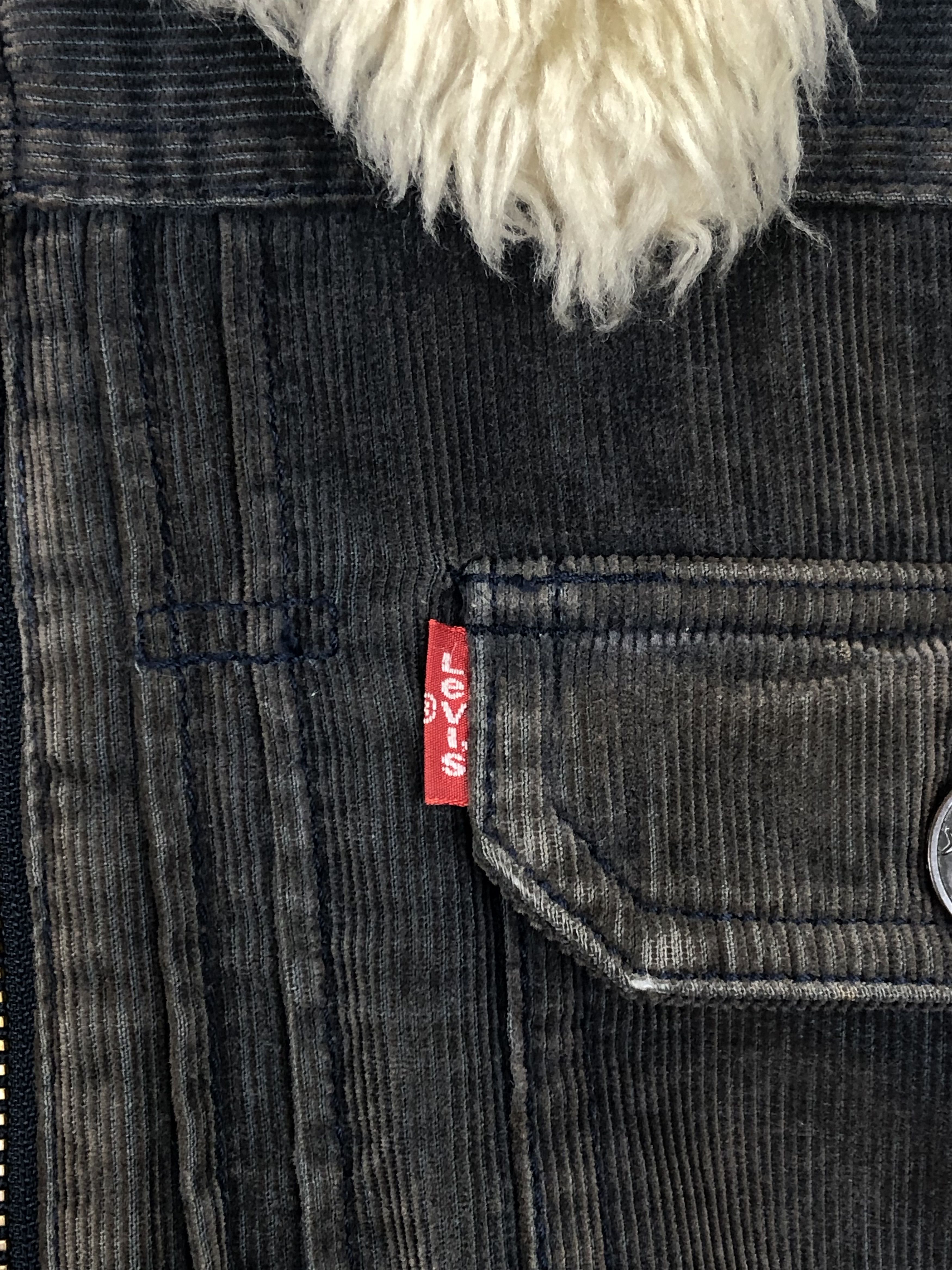 Levi's Vintage Levis Redloop Denim Sherpa Velvet Jacket J0736 Size US M / EU 48-50 / 2 - 10 Thumbnail