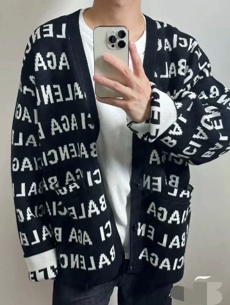 Balenciaga Balenciaga 23 FW full-print horizontal bullet screen letter Size US L / EU 52-54 / 3 - 7 Thumbnail