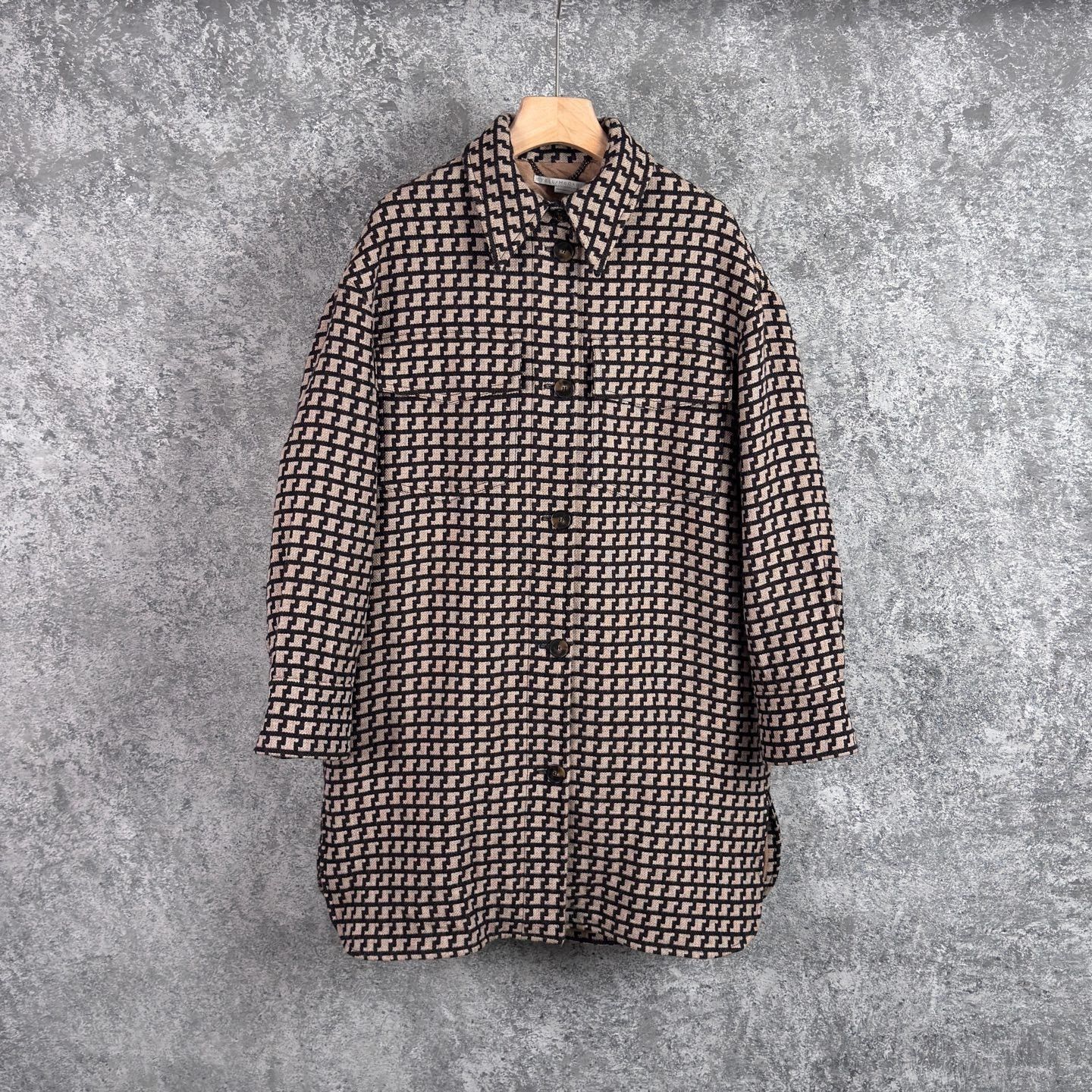 Stella McCartney Stella McCartney Brown Coat it_36 Women Size XS / US 0-2 / IT 36-38 - 1 Thumbnail