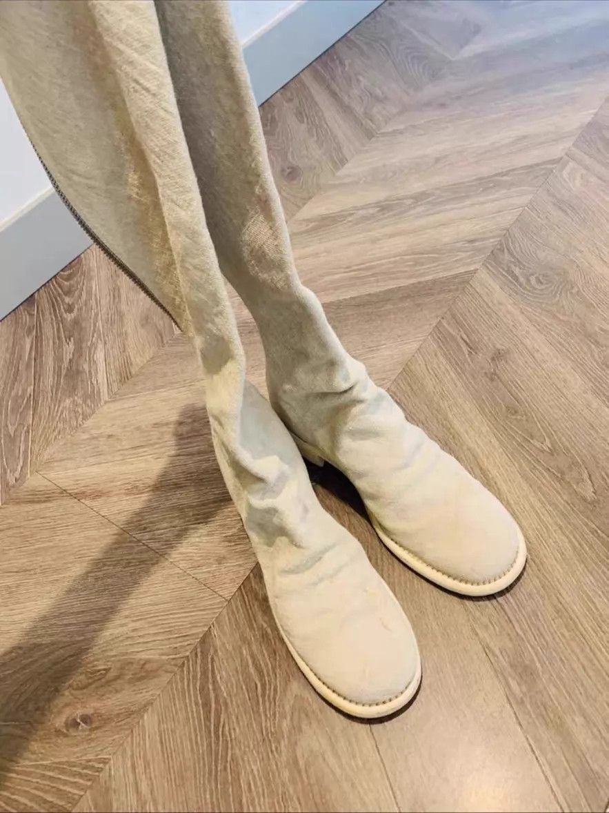 Guidi Guidi Linen Long Boots 39 (37-38 fit) 8-9 New Size US 8.5 / IT 38.5 - 8 Thumbnail