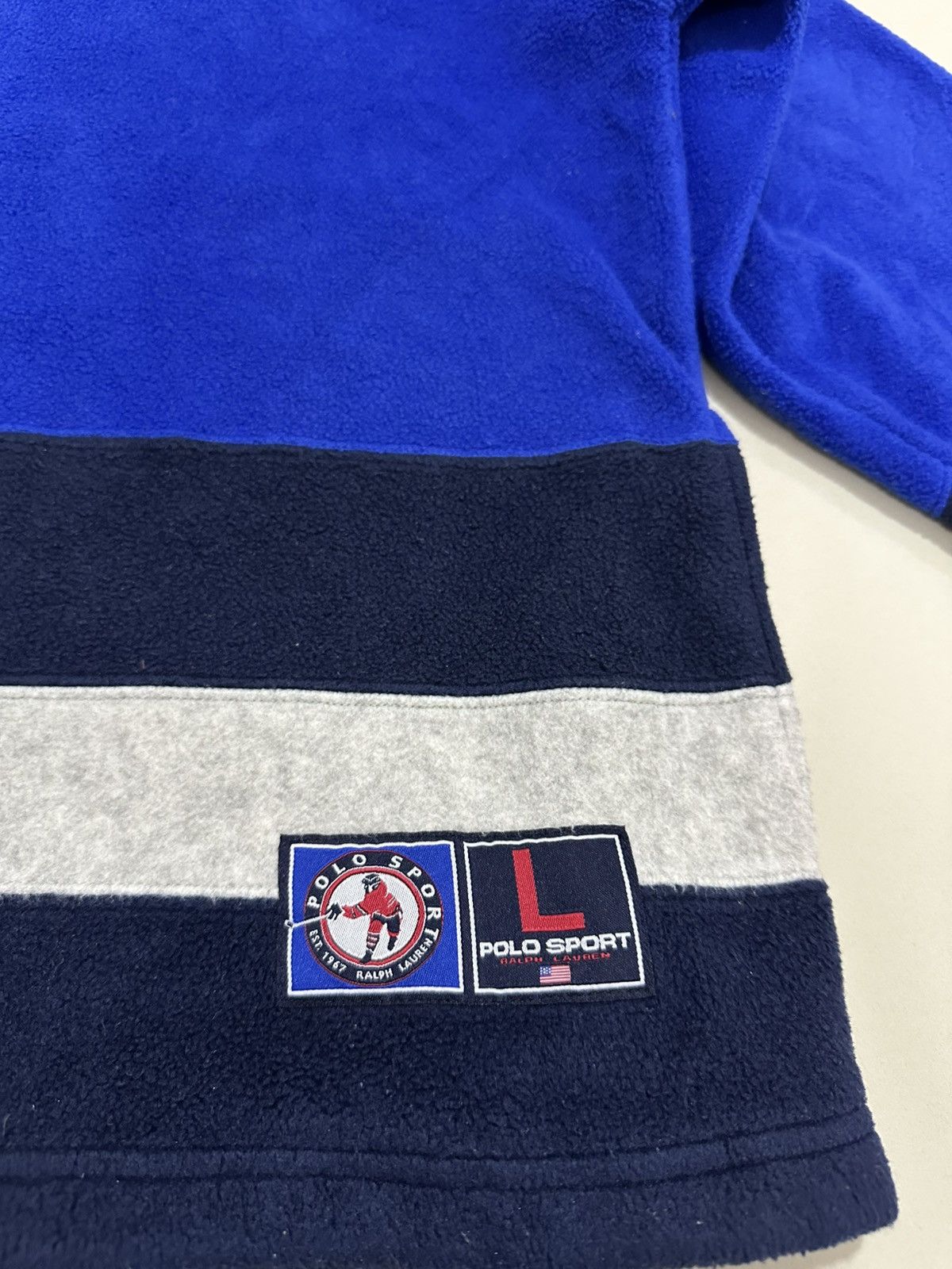 Polo Ralph Lauren Vintage Polo Sport Ralph Lauren Sweatshirt Hoodie Polo Ski Size US S / EU 44-46 / 1 - 6 Thumbnail