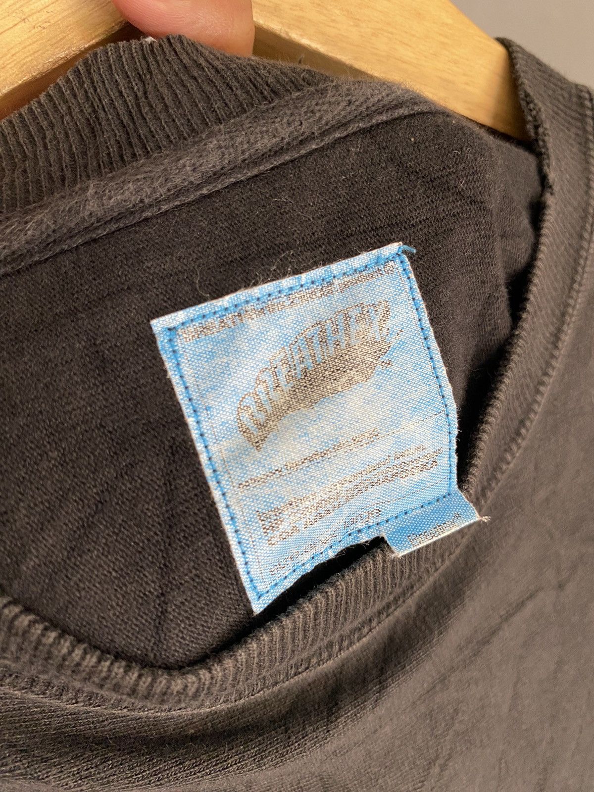 Number (N)ine 2000s breathex painter distressed sweatshirts Size US L / EU 52-54 / 3 - 9 Thumbnail