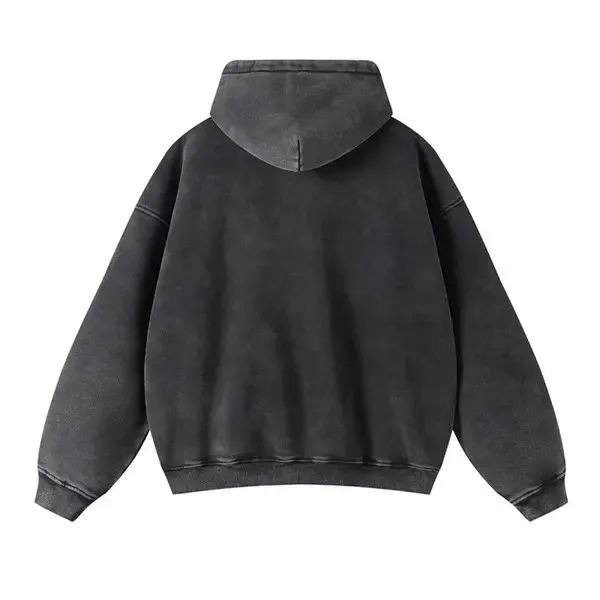 Other Streetwear Loose Washed Zipper Hoodie Sweater Size US M / EU 48-50 / 2 - 2 Thumbnail