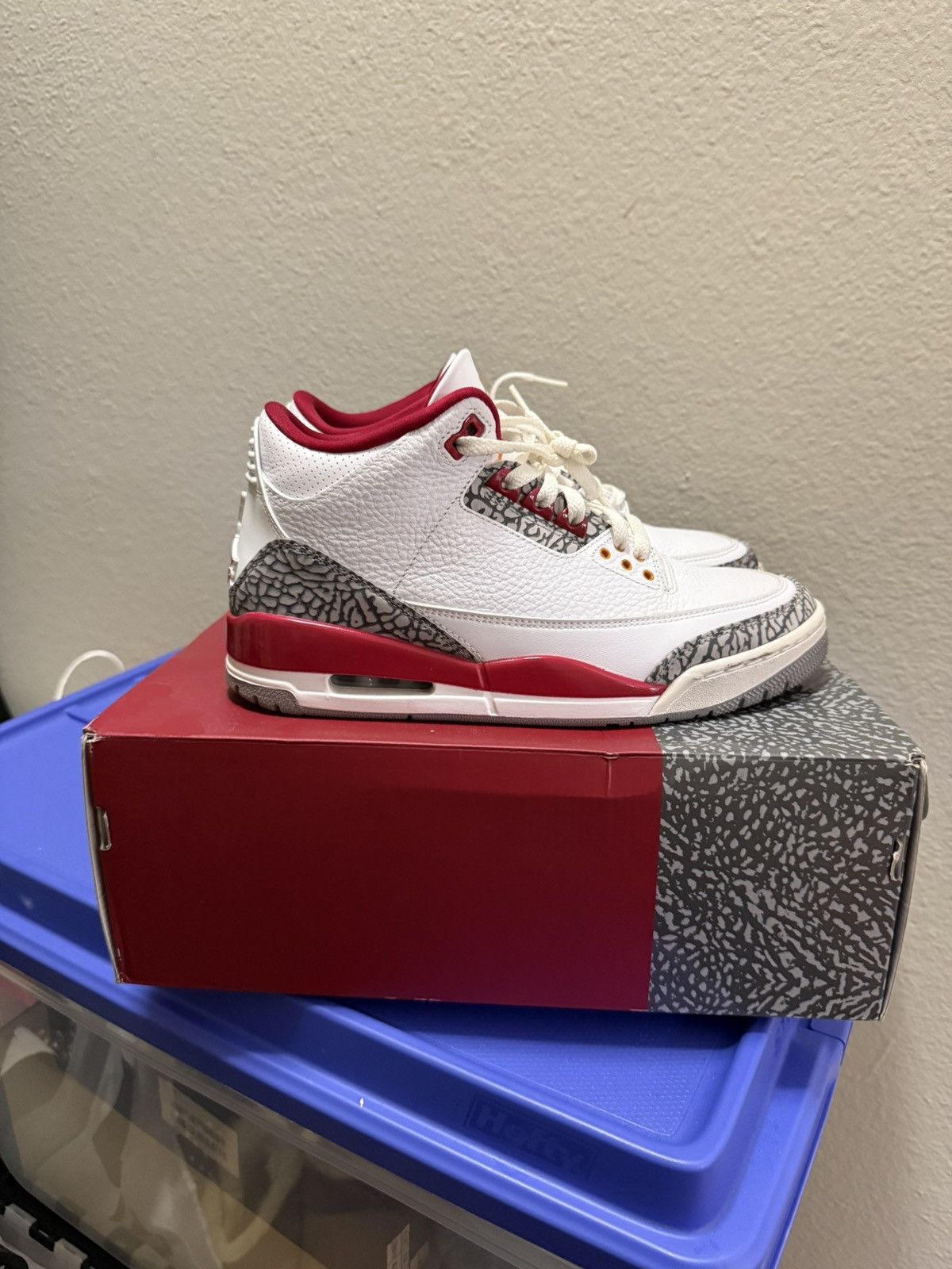 Jordan Brand Jordan 3 Cardinal Reds Size US 9 / EU 42 - 2 Thumbnail