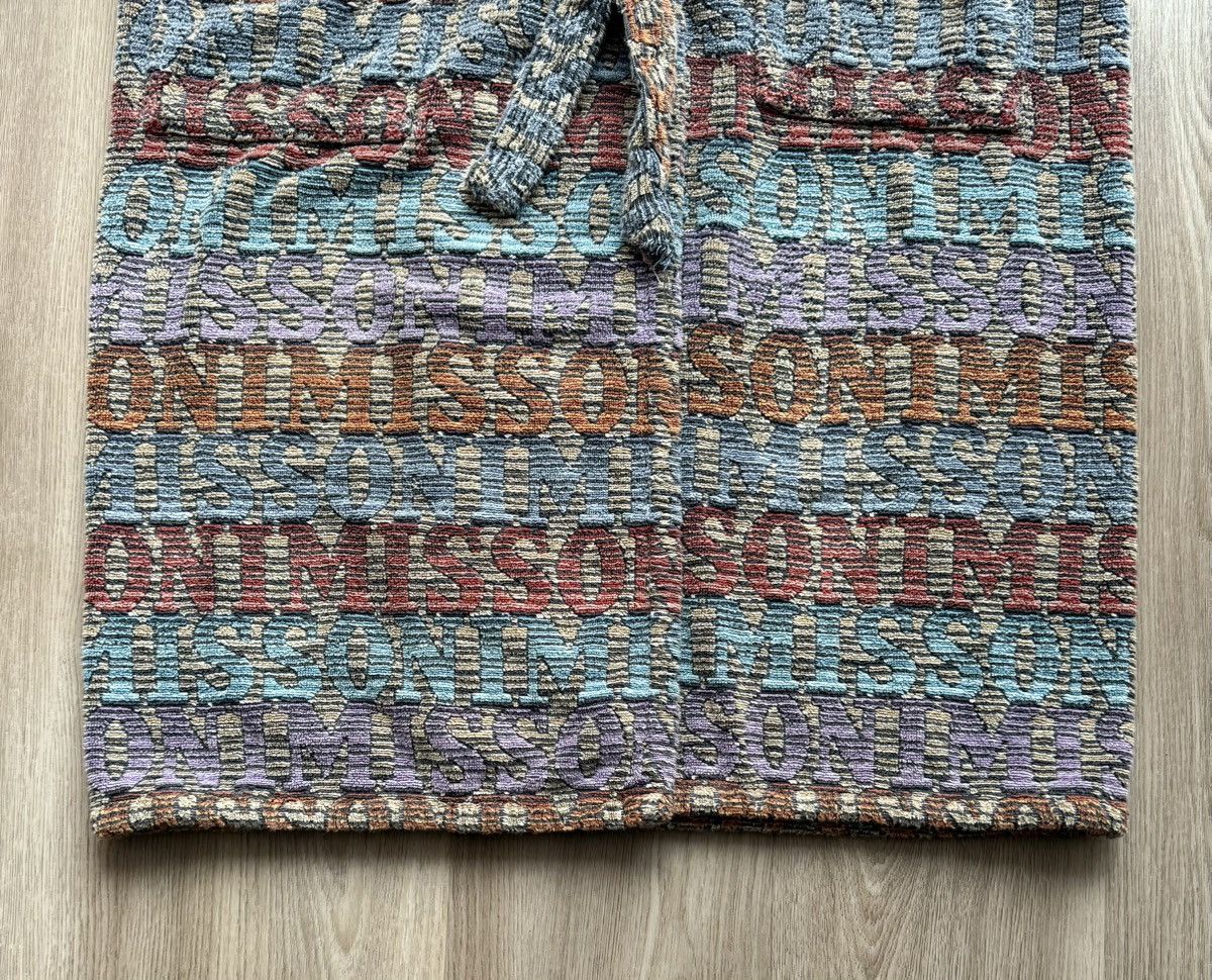 Missoni Missoni Multicolor Monogram Bathrobe With Belt Unisex Size ONE SIZE - 6 Thumbnail