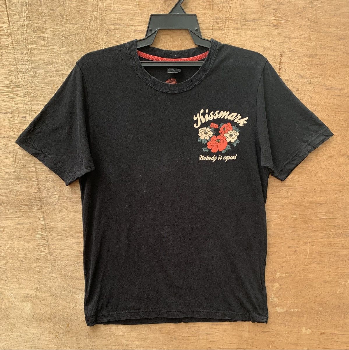 Japanese Brand Kissmark Nobody Is Equal T Shirt Size US M / EU 48-50 / 2 - 3 Thumbnail