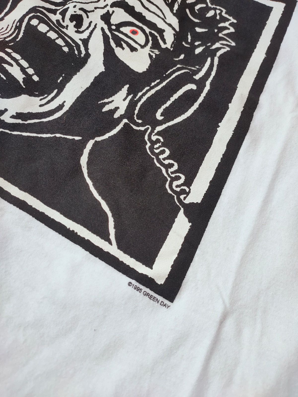 Band Tees × Vintage Viintage 1995 green days basket case Size US XL / EU 56 / 4 - 4 Thumbnail