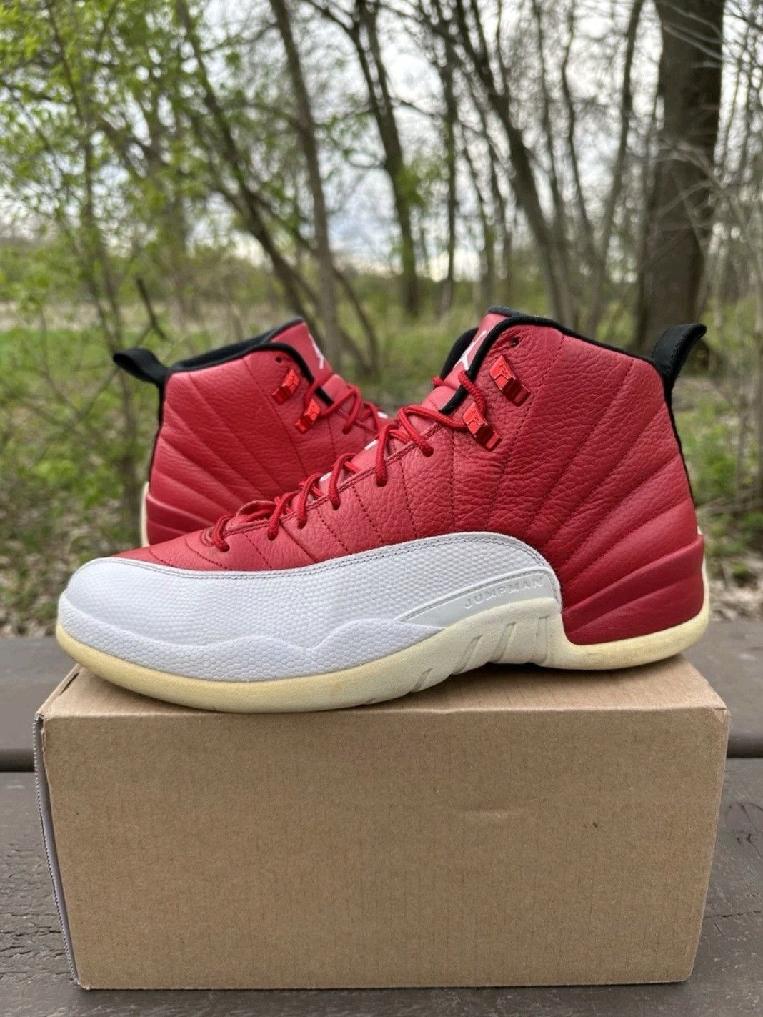 Jordan Brand Nike Air Jordan Retro 12 Alternate Gym Red Size 12 Men Size US 12 / EU 45 - 1 Thumbnail