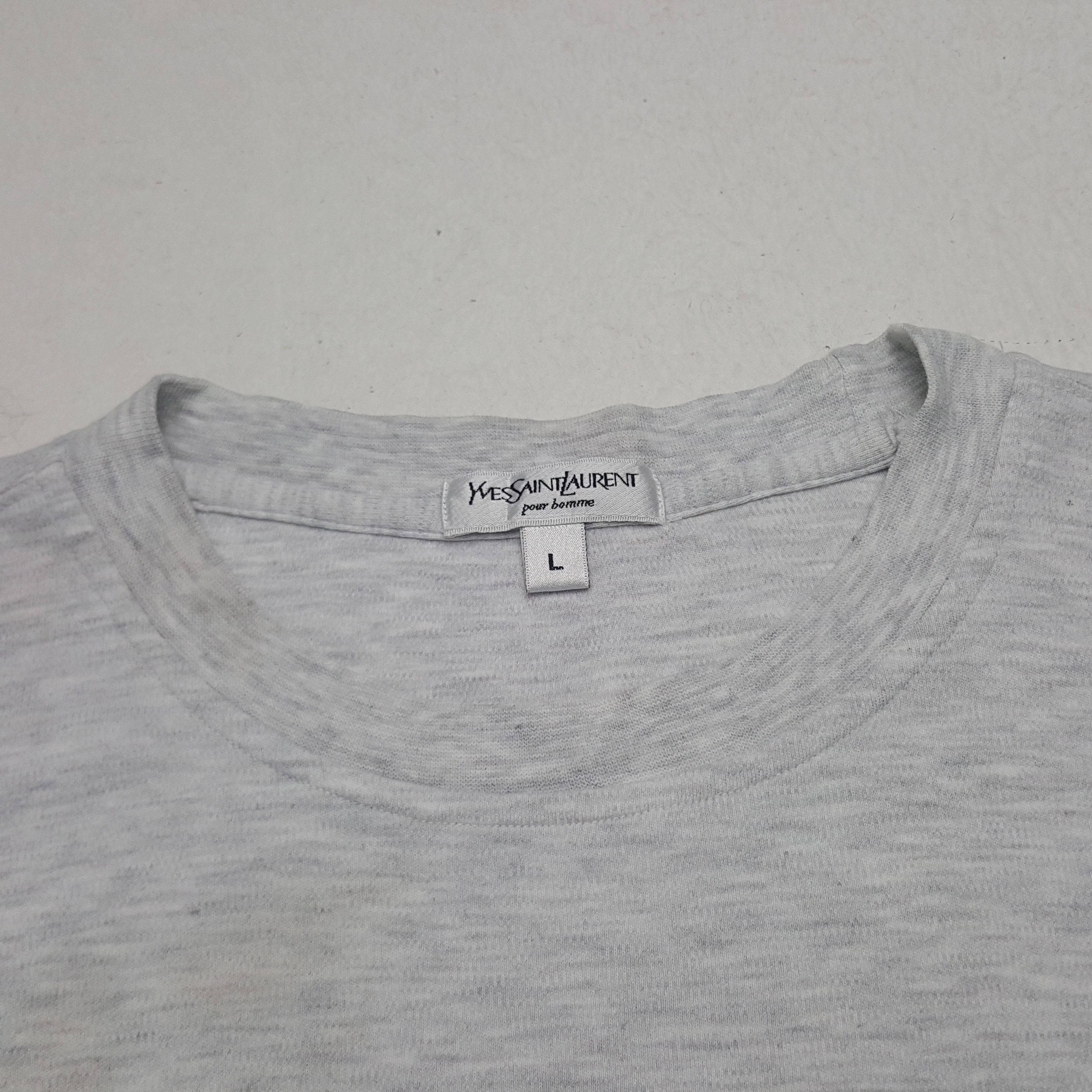 Vintage × Yves Saint Laurent Vintage Yves Saint Laurent Tshirt Size US L / EU 52-54 / 3 - 4 Thumbnail