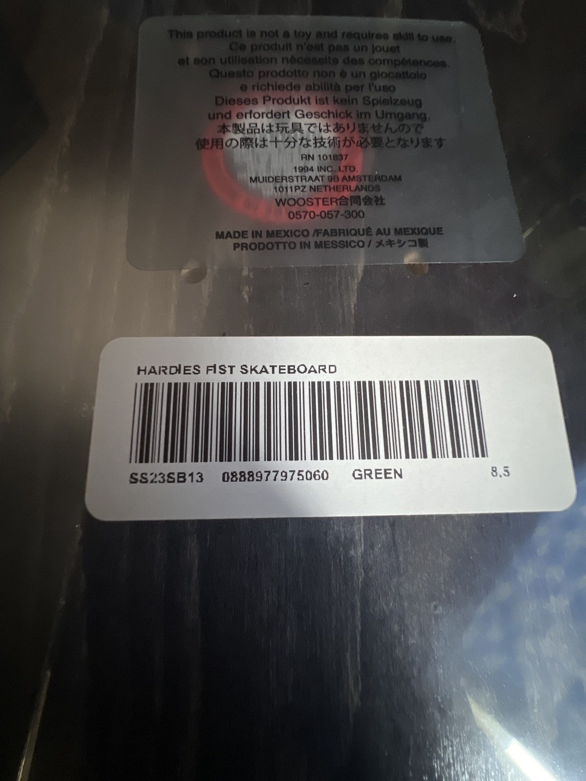 Supreme Supreme 🛠️Handies Fist Skate Board🛠️ Size ONE SIZE - 8 Thumbnail