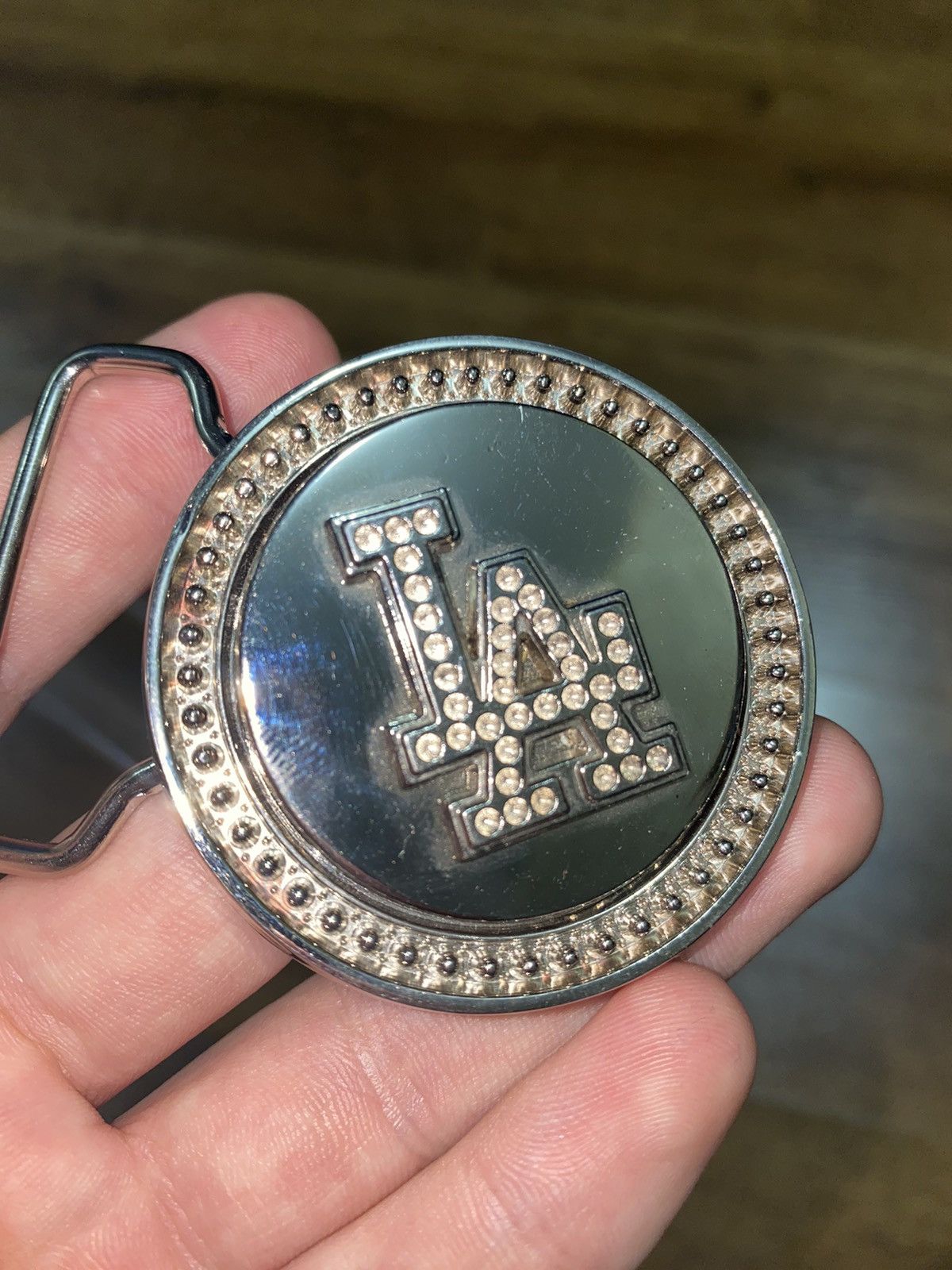 Vintage 🔥RARE VINTAGE RAP LA SPINNER ROTATING Buckle Belt🔥 Size ONE SIZE - 8 Thumbnail