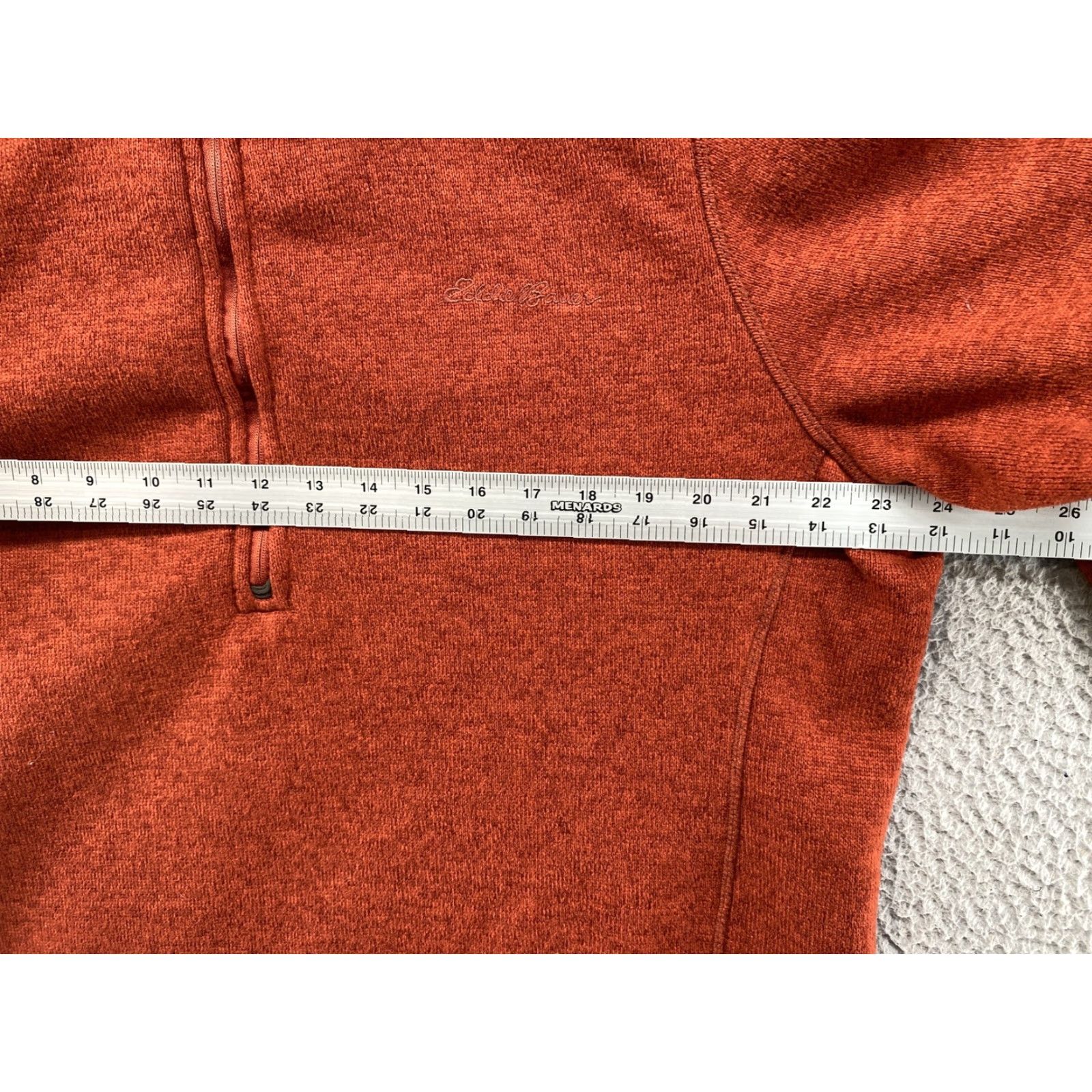 Eddie Bauer Eddie Bauer Jacket Men’s 2XL Orange 1/4 Zip Long Sleeve Size US XXL / EU 58 / 5 - 4 Thumbnail