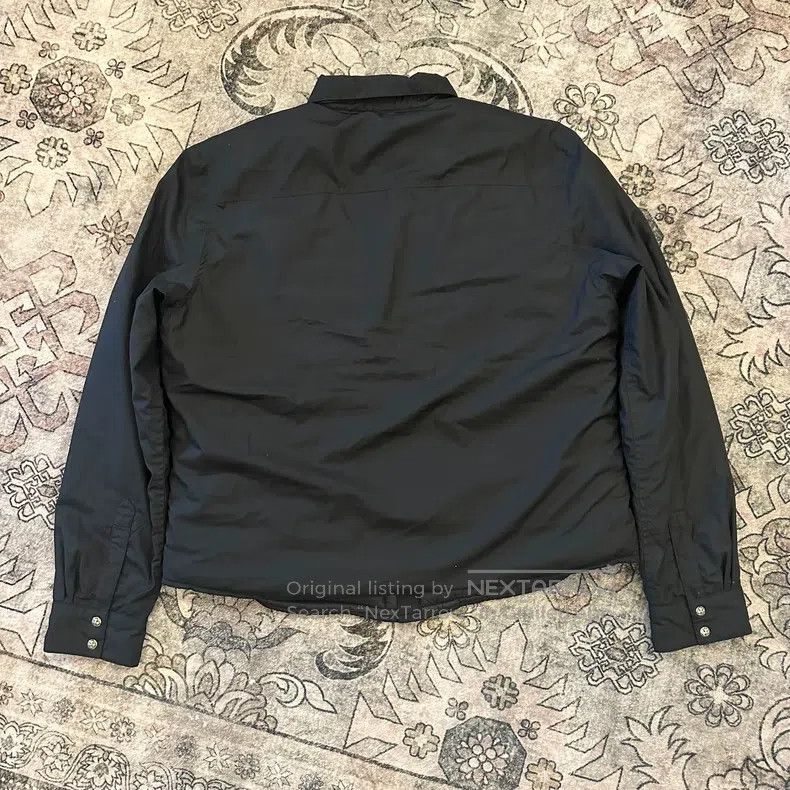 Chrome Hearts CHROME HEARTS Silver Buckle Cotton Shirt Jacket Size US M / EU 48-50 / 2 - 4 Thumbnail