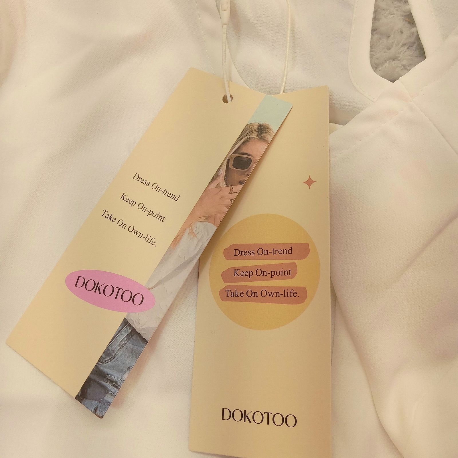 & Other Stories New DokoToo Blouse M Women's White Pullover Polyester Size M / US 6-8 / IT 42-44 - 5 Thumbnail