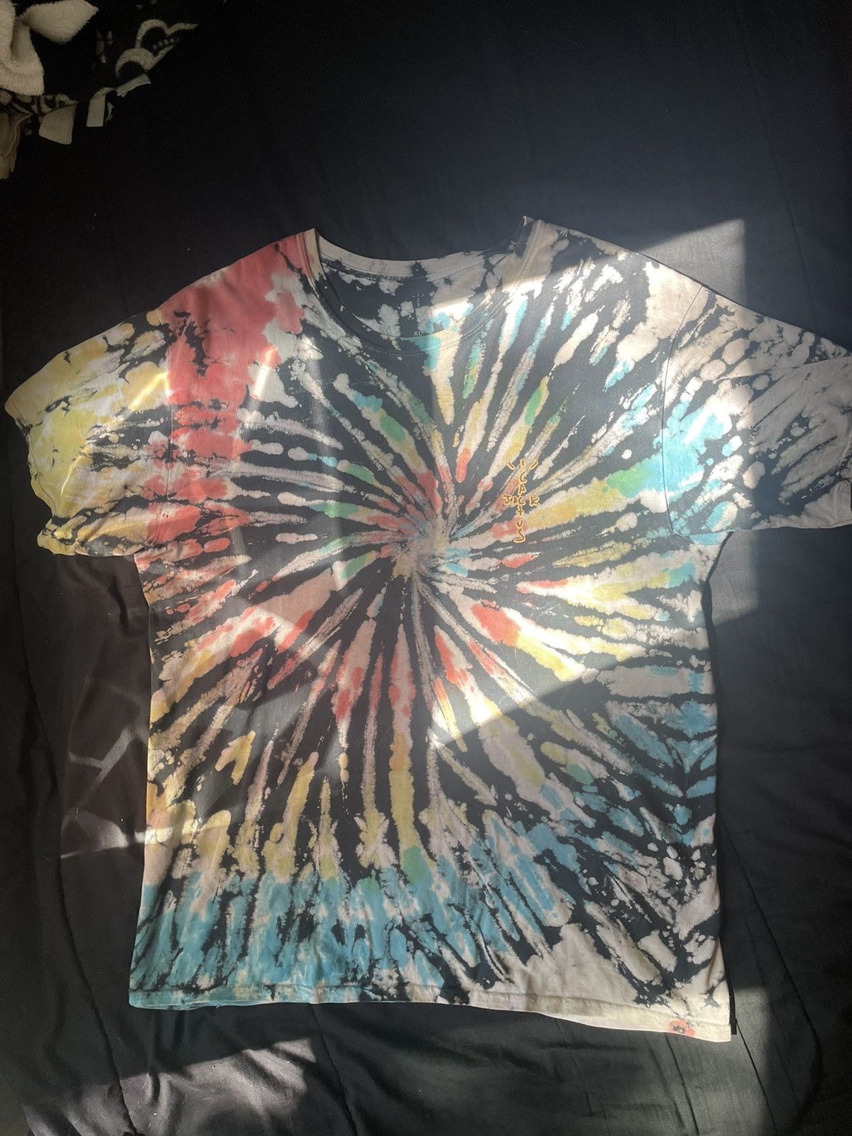 Travis Scott Highest in the Room Tie Dye Tee Size US XL / EU 56 / 4 - 5 Thumbnail