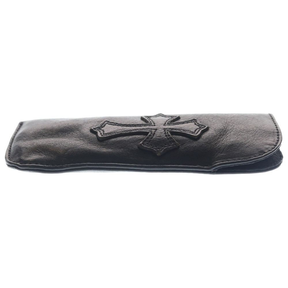 Chrome Hearts Chrome Hearts Cross Patch Leather Pen Case Black Size ONE SIZE - 4 Thumbnail