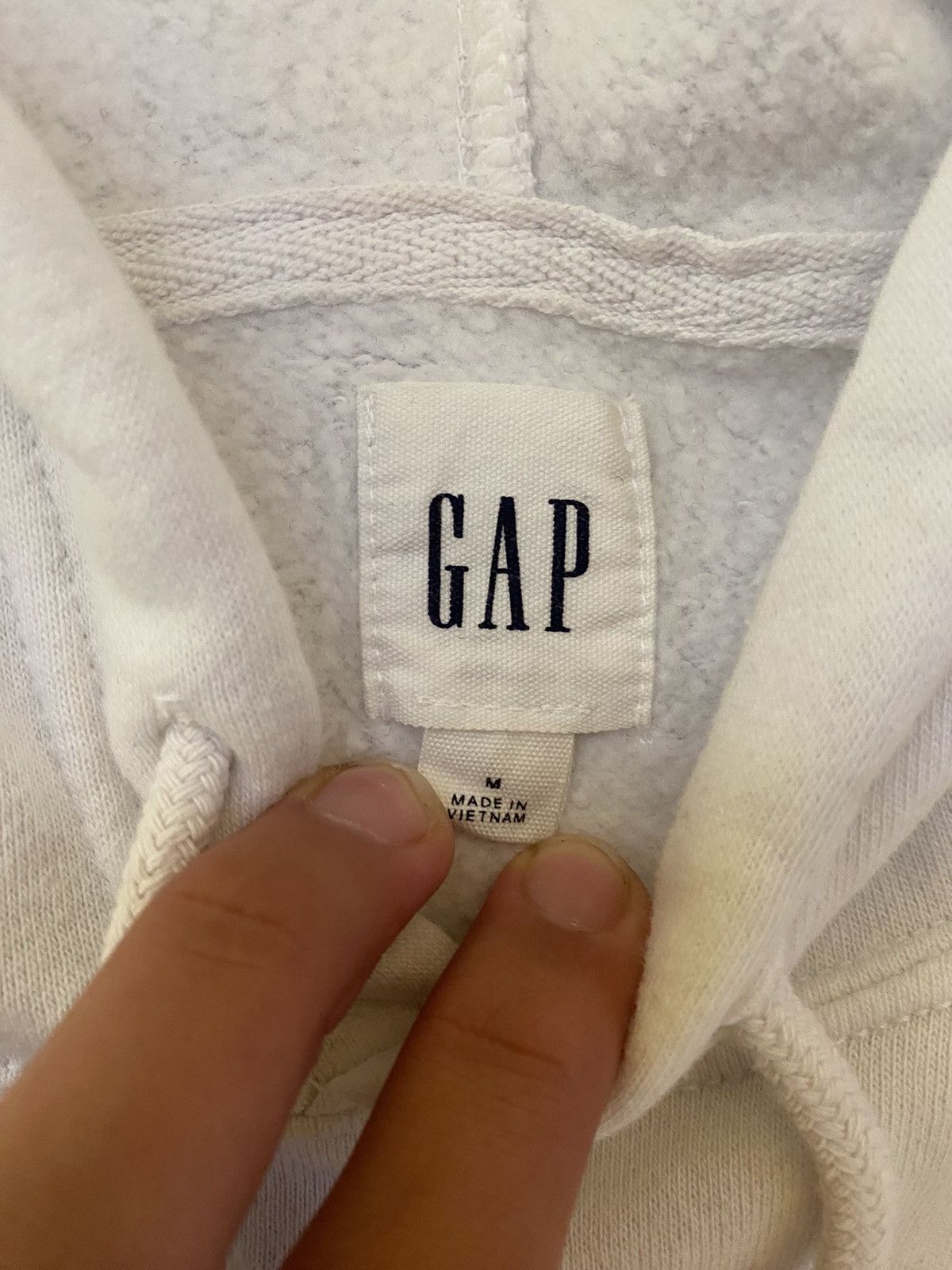 Gap White Gap hoodie with palm tree design Size US M / EU 48-50 / 2 - 2 Thumbnail