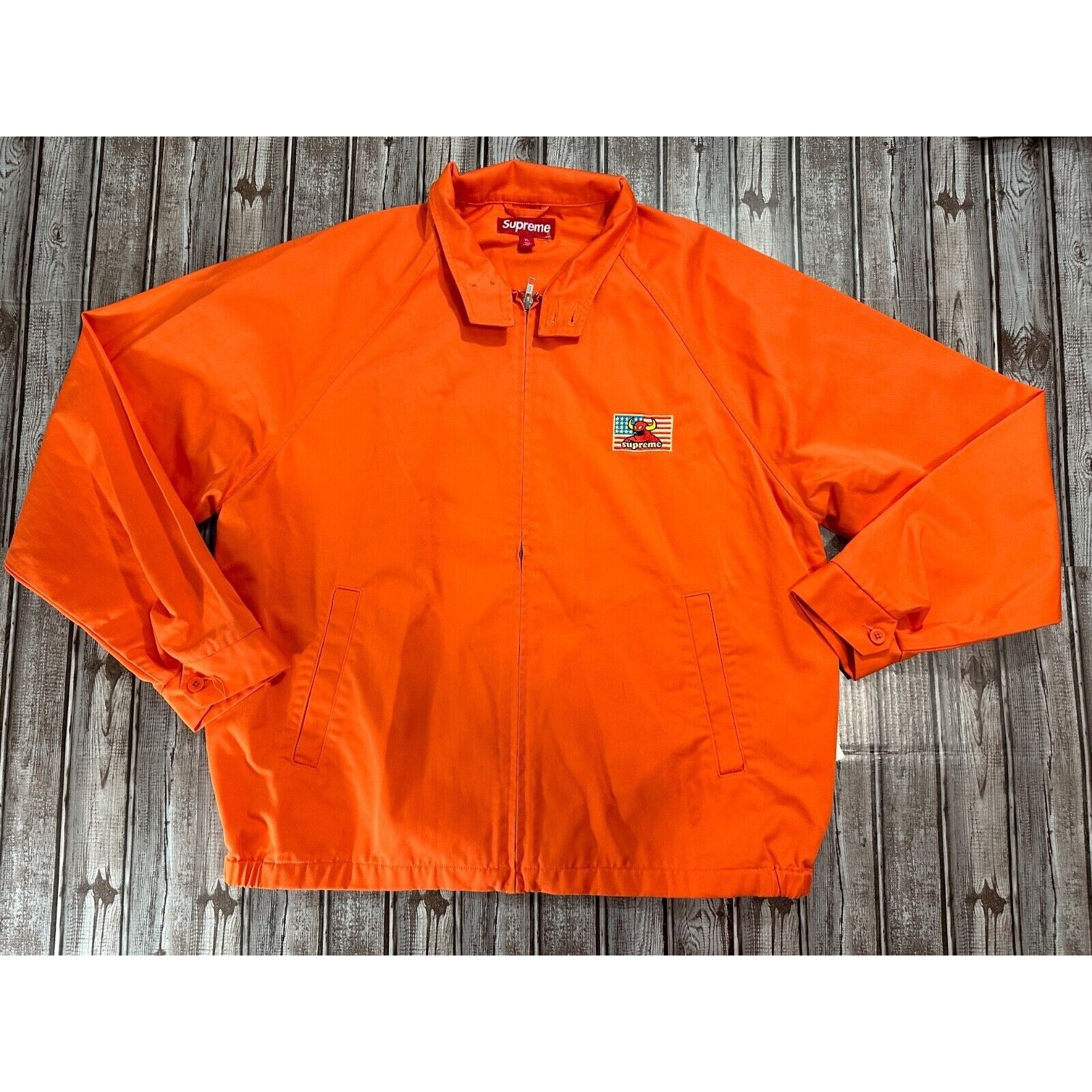 Supreme Supreme x Toy Machine Harrington Jacket color Bright
