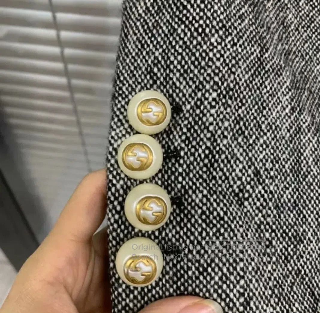 Gucci Gucci Gray Long Wool Coat. Size M / US 6-8 / IT 42-44 - 3 Thumbnail