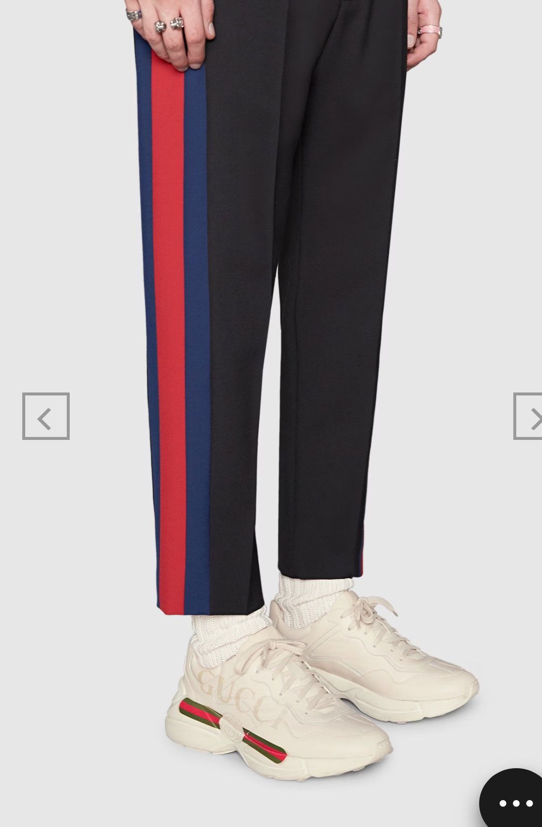 Gucci Gucci Rhyton Sneaker with Logo Size US 6 / EU 39 - 16 Thumbnail