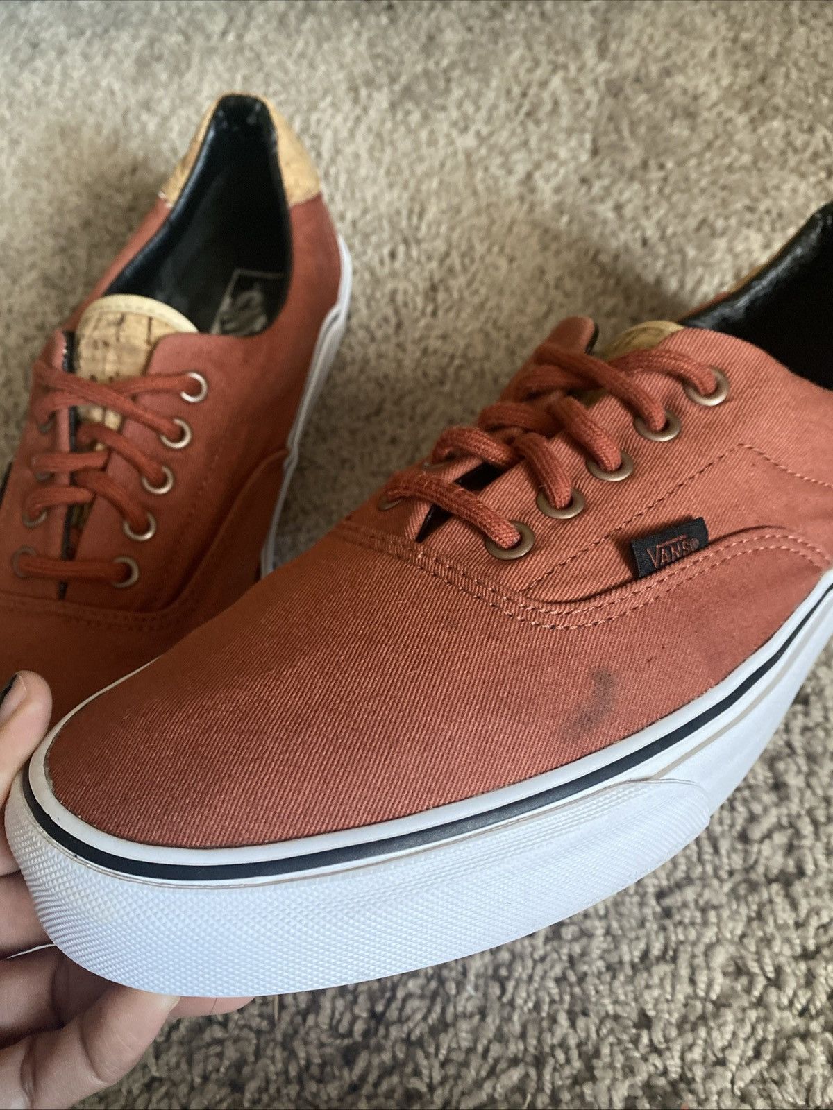 Vans Vans 59 Era cork twill low sk8 men’s sneakers size 11.5 Size US 11.5 / EU 44-45 - 13 Thumbnail