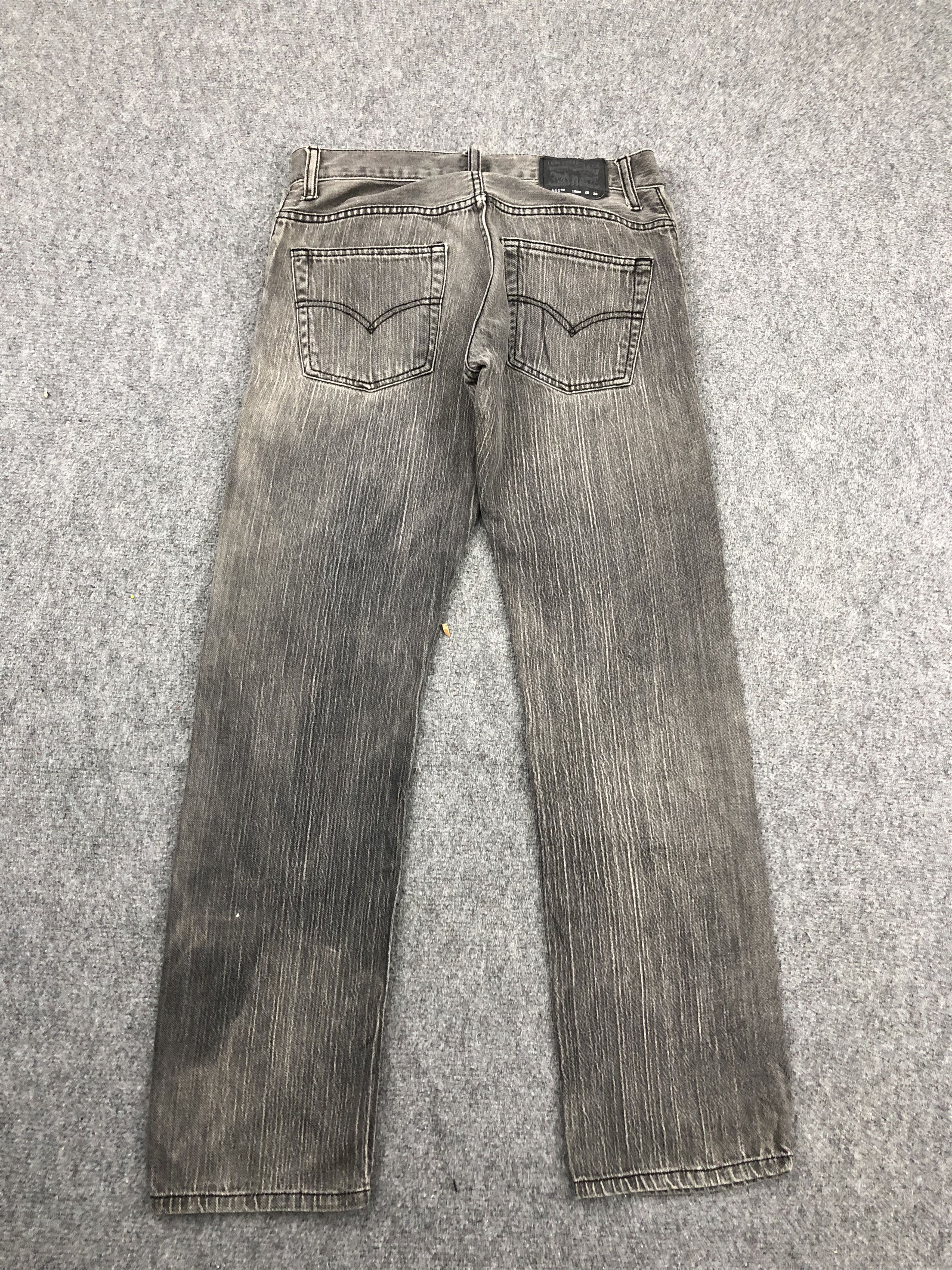Levi's Vintage Levis 511 Faded Black Jeans DPP0245 Size US 30 / EU 46 - 3 Thumbnail
