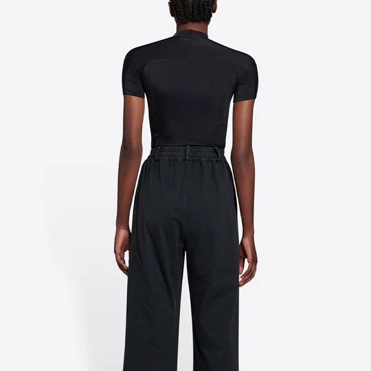 Balenciaga o1mt1gz0924 Sporty B Top in Black Size M / US 6-8 / IT 42-44 - 5 Thumbnail