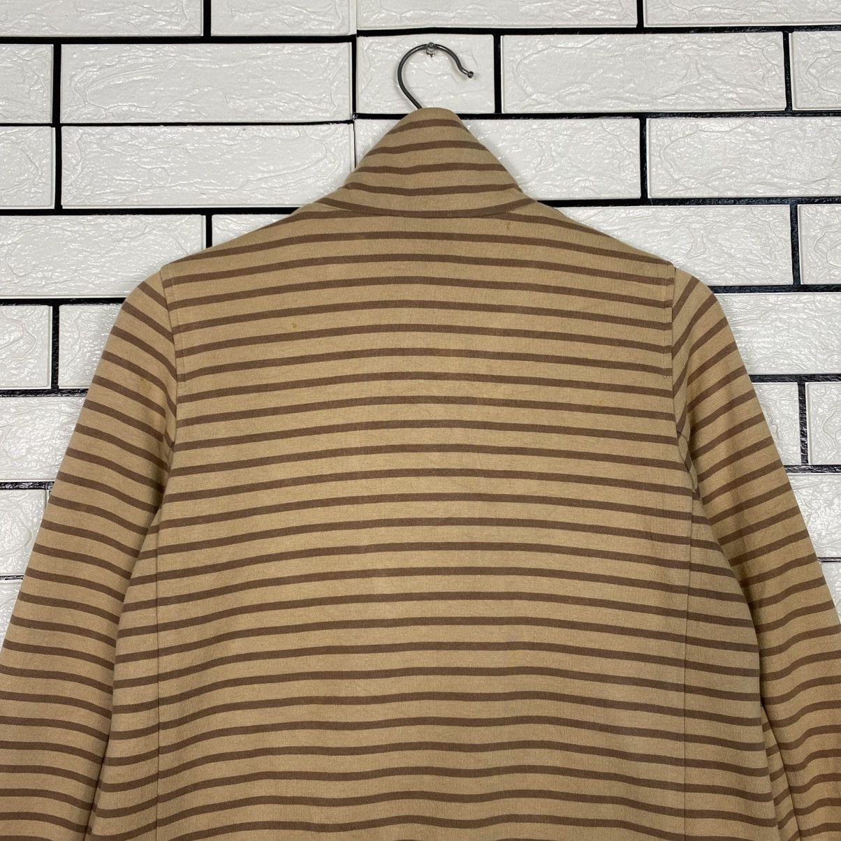 Japanese Brand 📌Vintage Striped Cardigan Bomber Boston Nine Issey Miyake Size US M / EU 48-50 / 2 - 10 Thumbnail