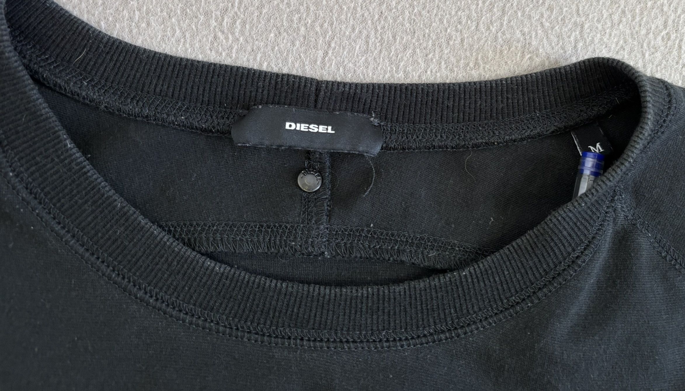 Diesel Diesel Black sweatshirt medium Size M / US 6-8 / IT 42-44 - 12 Thumbnail