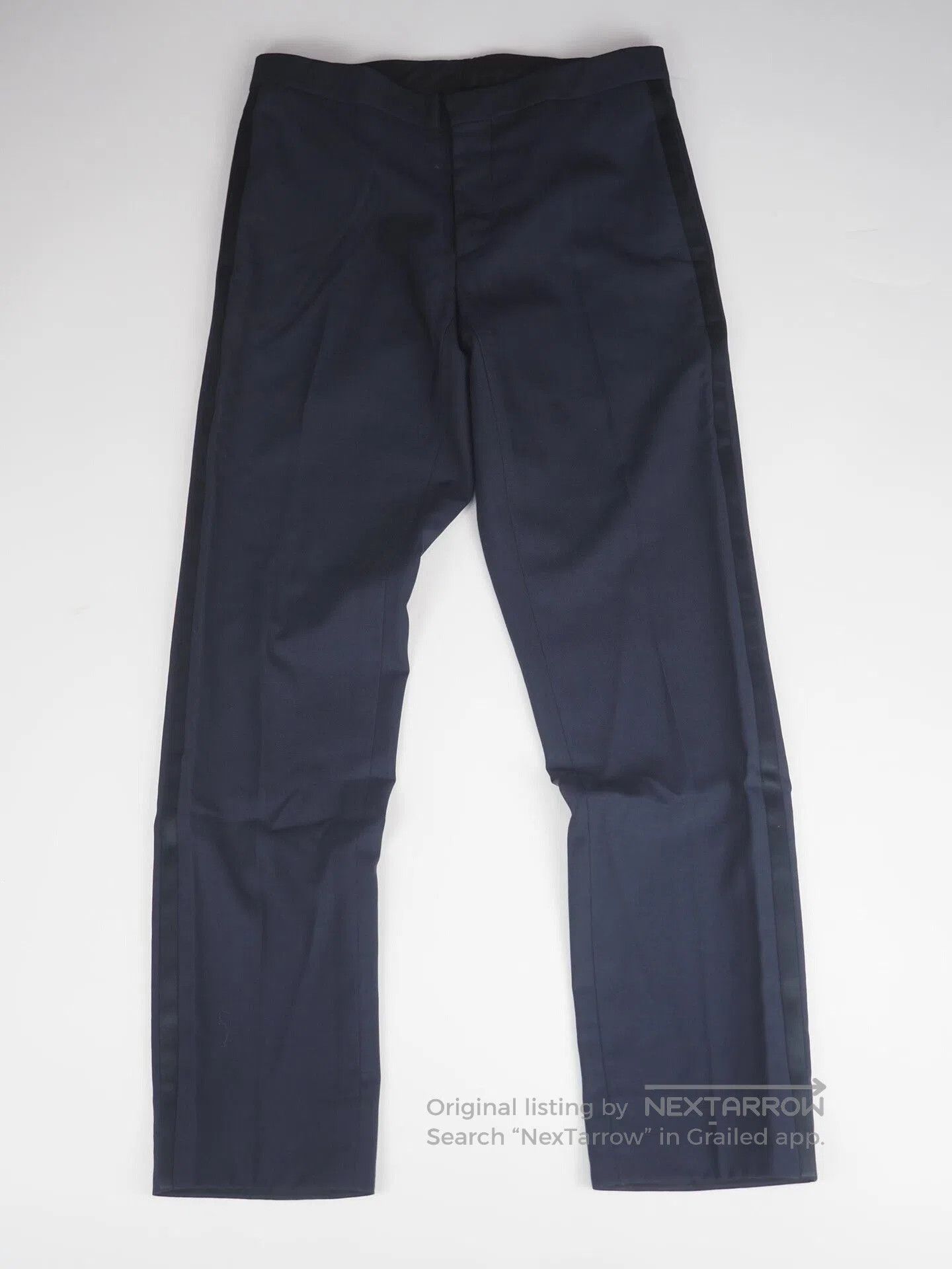 Dior Navy Side Stripe Trousers 46C.