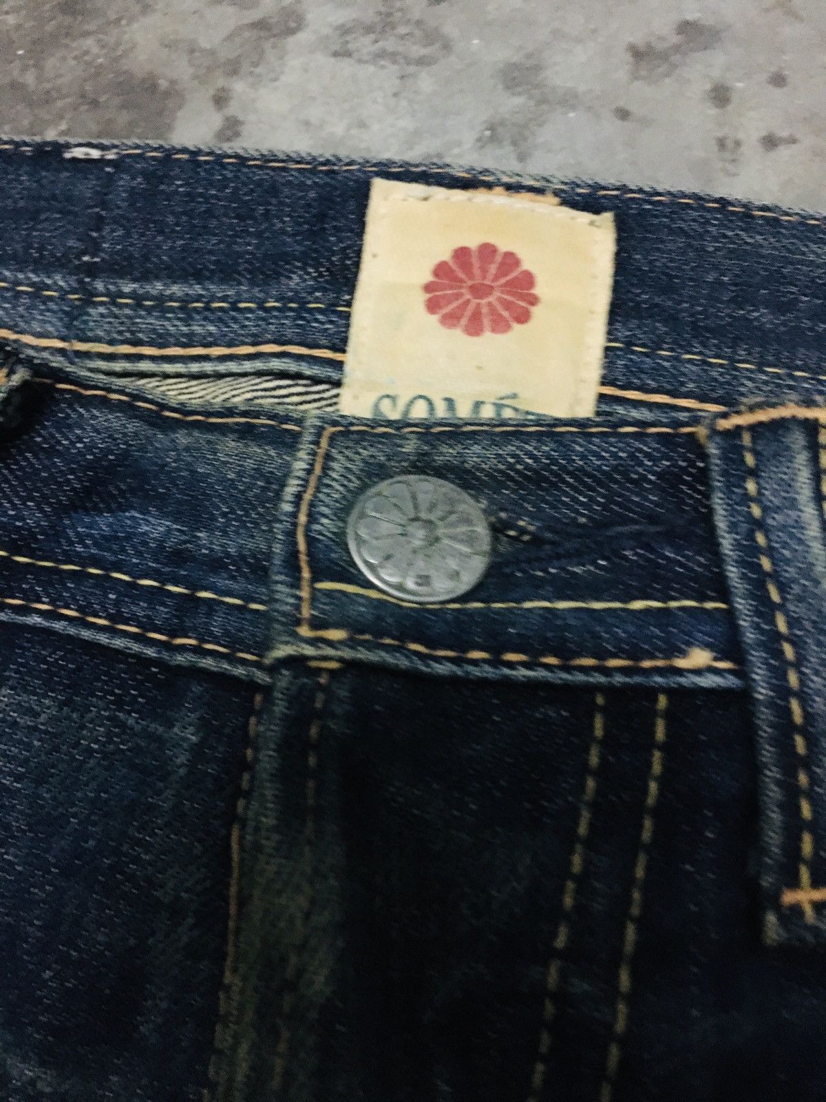 If Six Was Nine Somet Distressed Flare Jeans (15) Size 28" / US 6 / IT 42 - 7 Thumbnail
