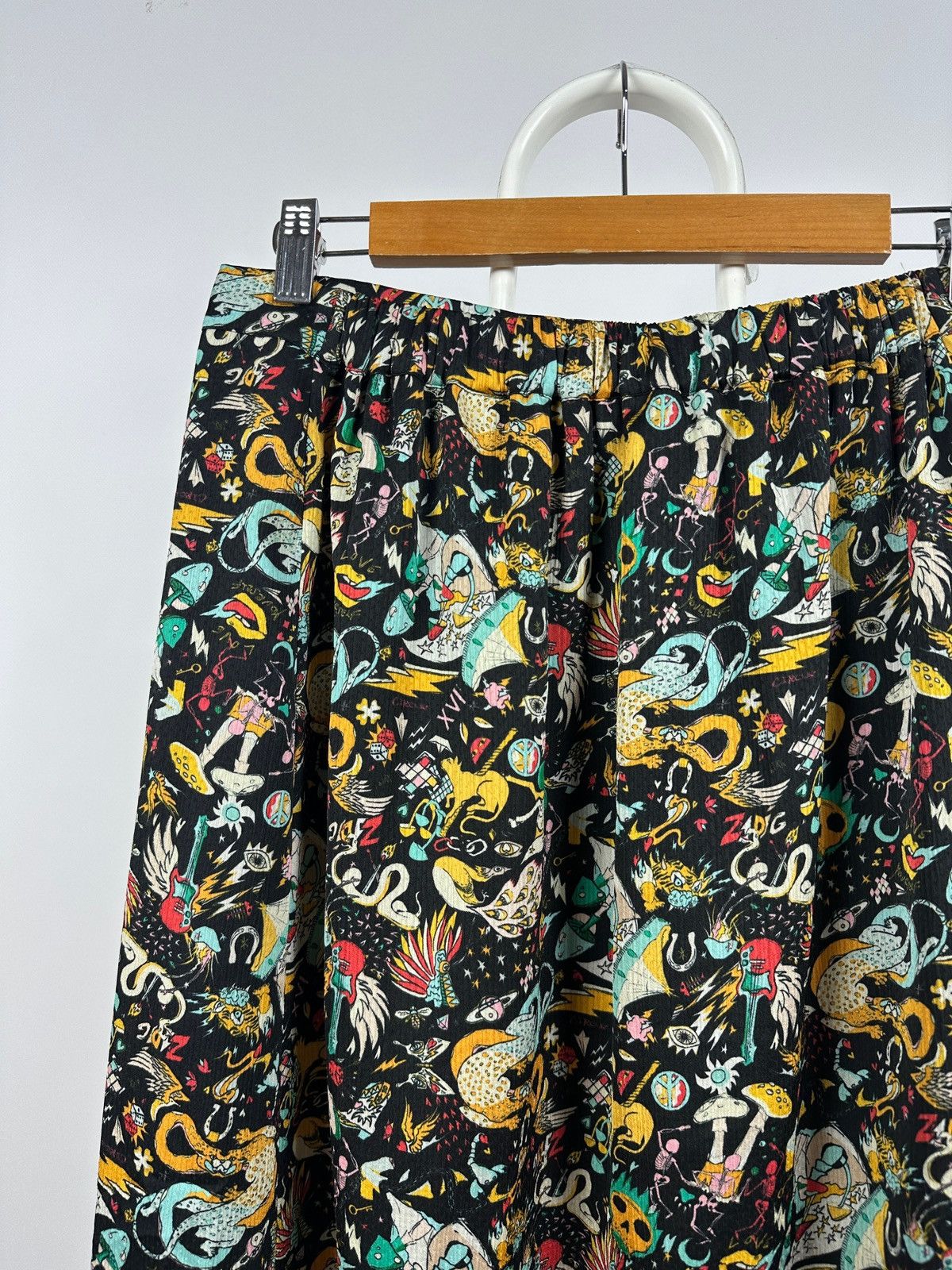 Zadig & Voltaire Zadig & Voltaire Joslin Plisse Party Circus Midi Skirt Size 26" / US 2 / IT 38 - 10 Thumbnail