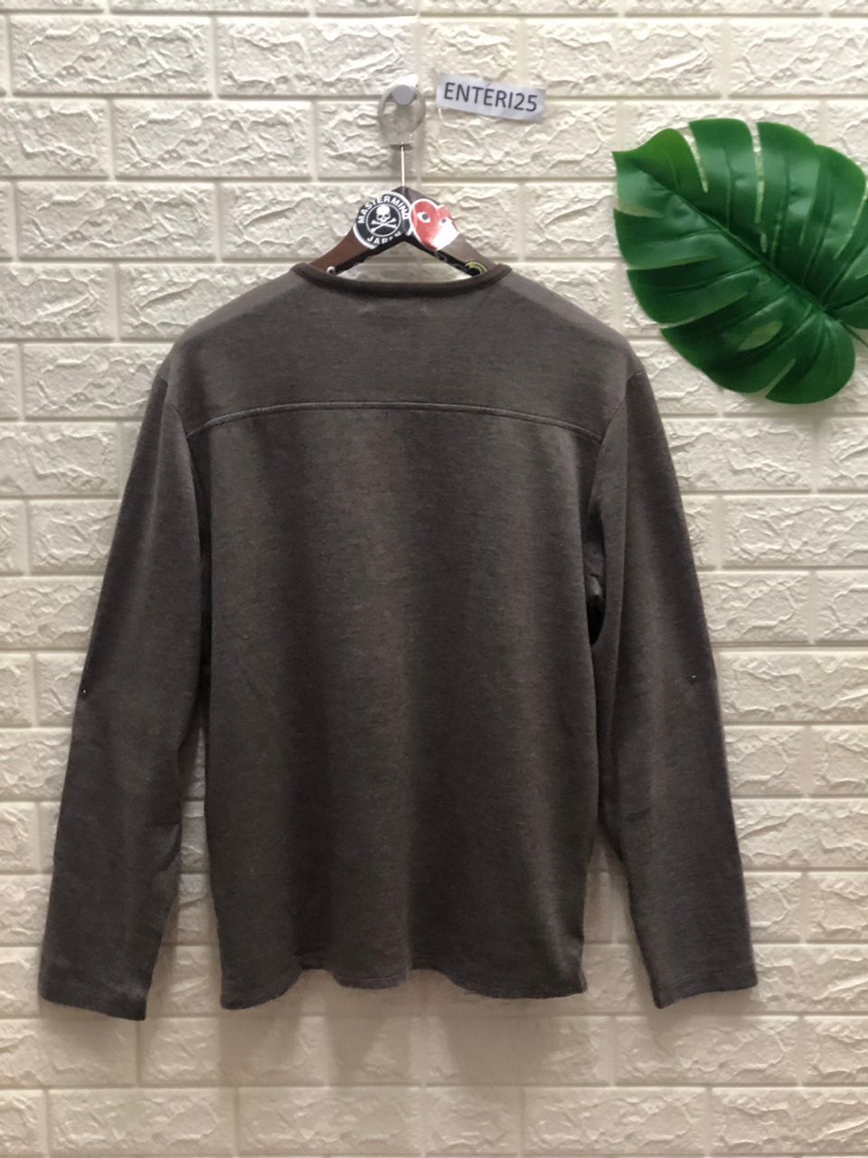 J.Crew Brown Merino Wool Blend Sweater Size US L / EU 52-54 / 3 - 10 Thumbnail
