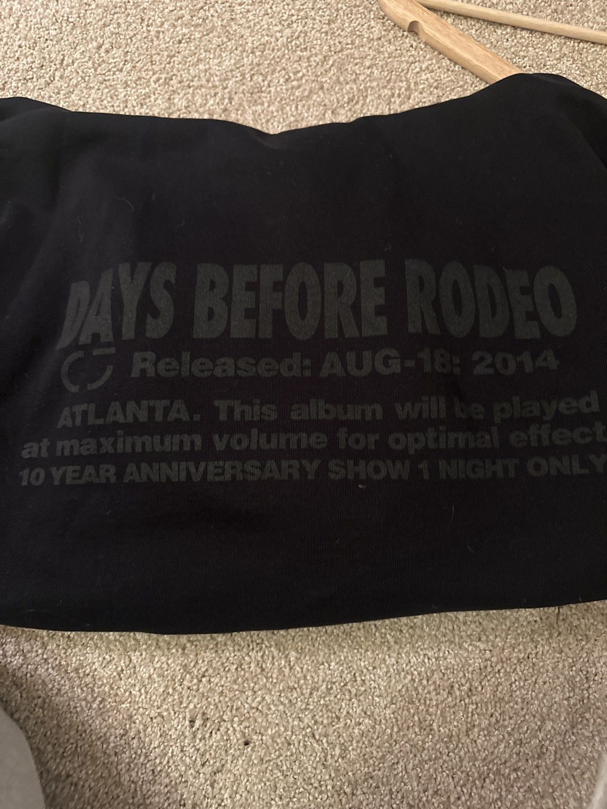 Travis Scott Travis Scott Days Before Rodeo Hoodie - Size Large Size US L / EU 52-54 / 3 - 10 Thumbnail